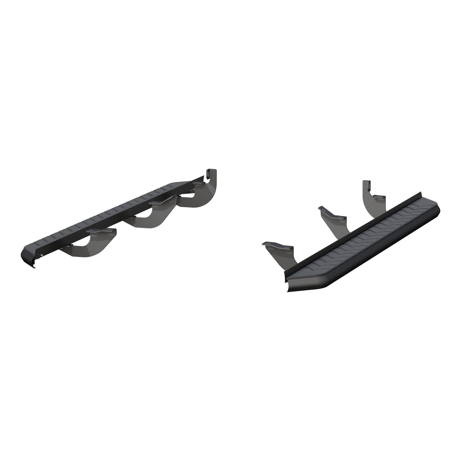 Aries Automotive AeroTread Running Boards 2061001 Boards, Aluminum/Stainless Steel, Black Powdercoated, 5 in. Boards, 70.00 in. Length, For use on Acura®, Pair thumbnail 4