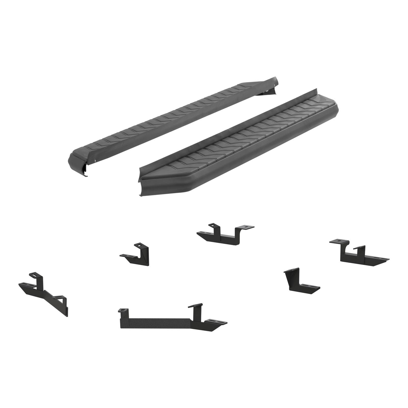 Aries Automotive AeroTread Running Boards 2061015 Boards, Aluminum/Stainless Steel, Black Powdercoated, 5 in. Boards, 70.00 in. Length, Toyota, Pair thumbnail 4