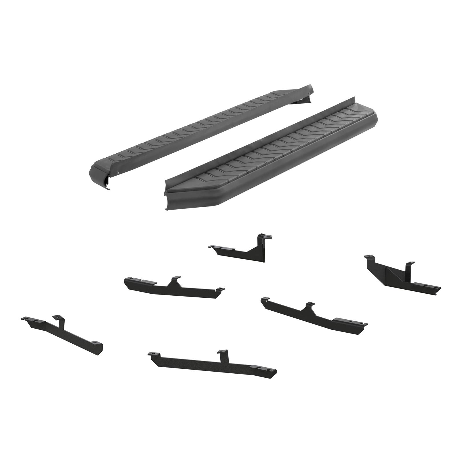 Aries Automotive AeroTread Running Boards 2061019 Boards, Aluminum/Stainless Steel, Black Powdercoated, 5 in. Boards, 70.00 in. Length, For Hyundai, Pair thumbnail 3