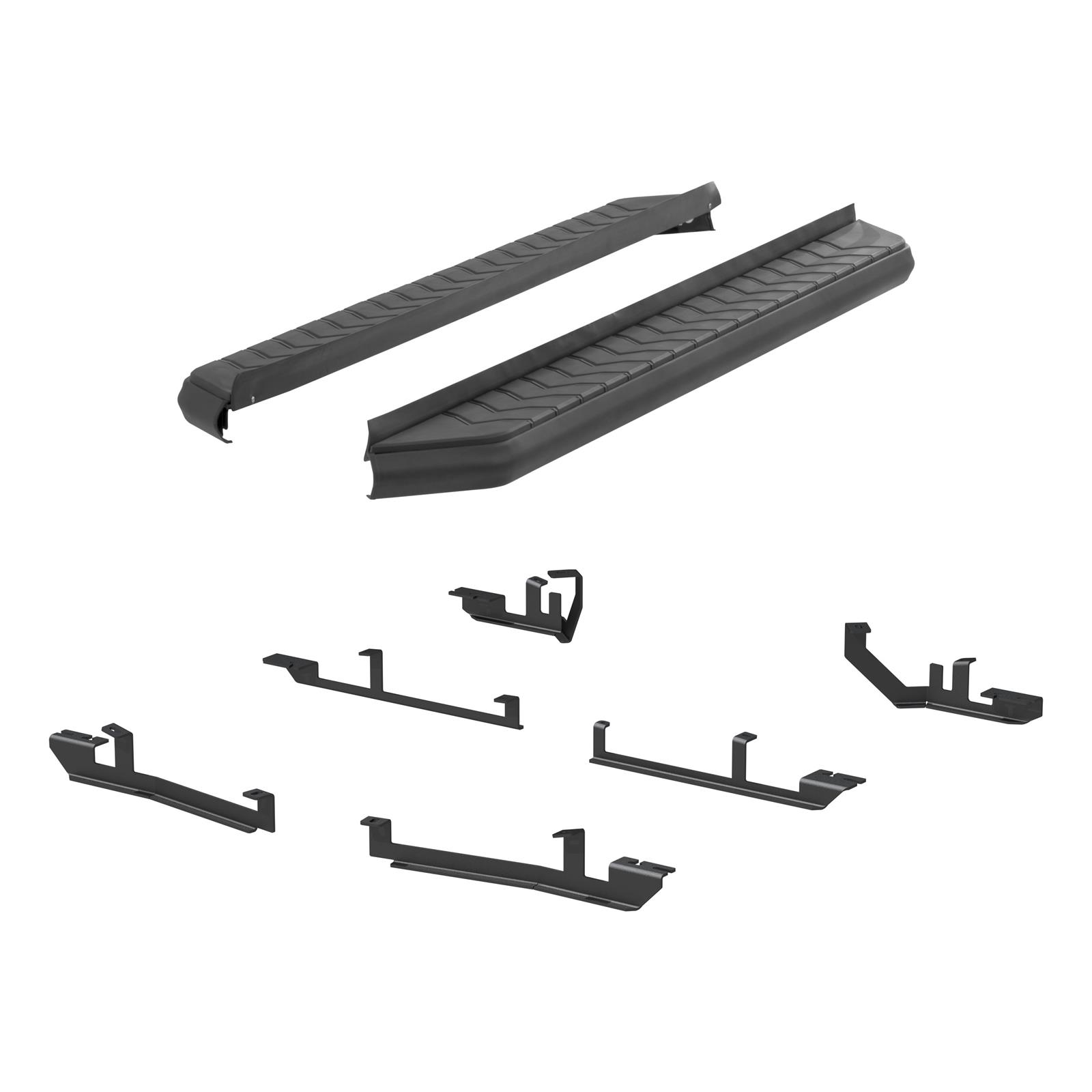 Aries Automotive AeroTread Running Boards for 2014-2020 SORENTO - 2061028 Boards, Aluminum/Stainless Steel, Black Powdercoated, 5 in. Boards, 67.00 in. Length, For Kia, Pair thumbnail 3