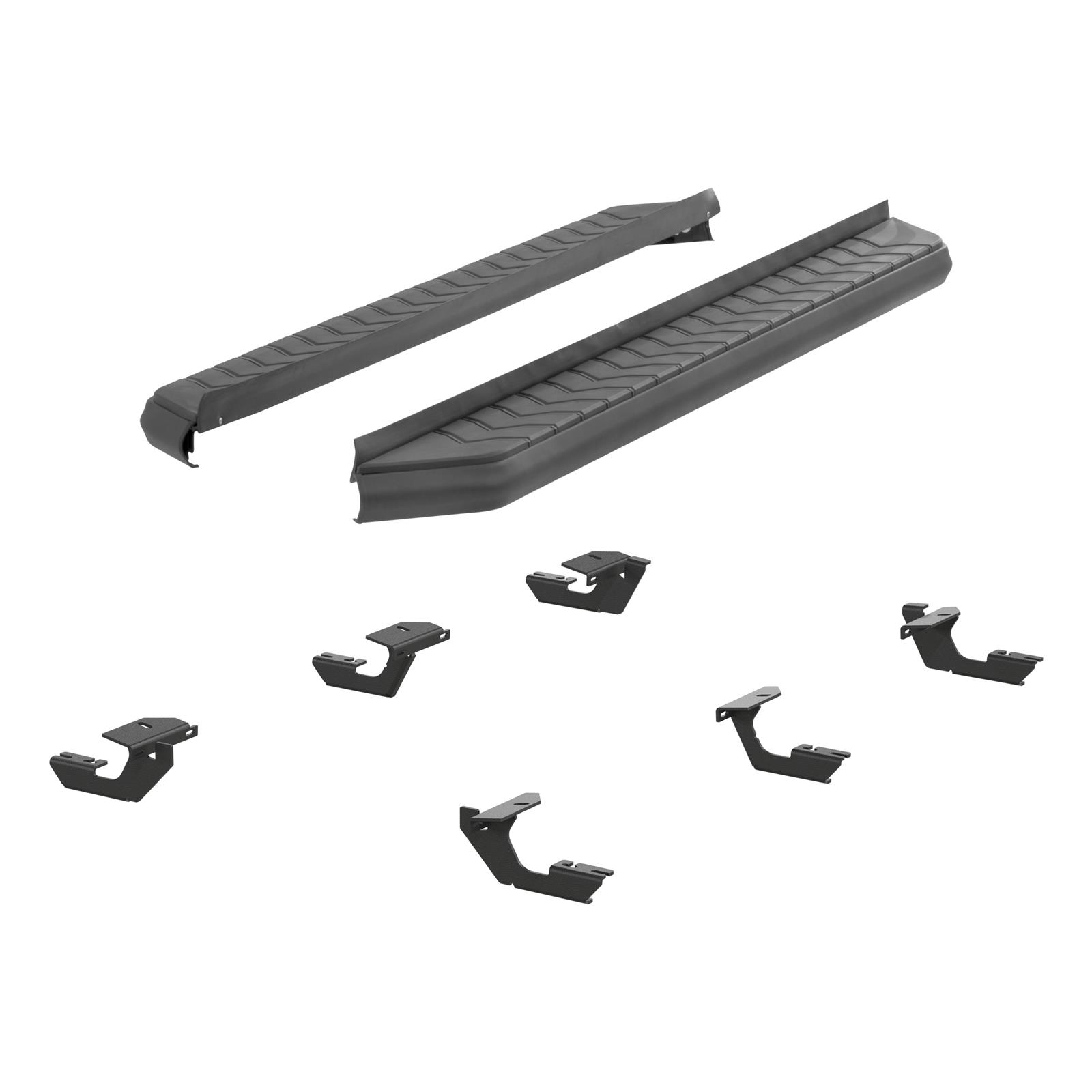 Aries Automotive AeroTread Running Boards 2061031 Boards, Aluminum/Stainless Steel, Black Powdercoated, 5 in. Boards, 73.00 in. Length, Dodge, Pair thumbnail 4