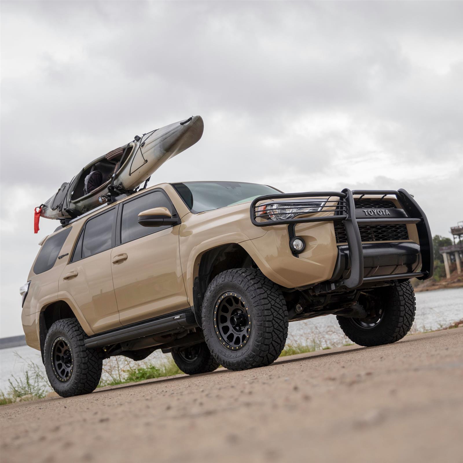Aries Automotive Grille Guards for 2010-2024 4RUNNER - 2066 Guard, Brush Guard, Steel, Black Powdercoated, Toyota, Each thumbnail 3