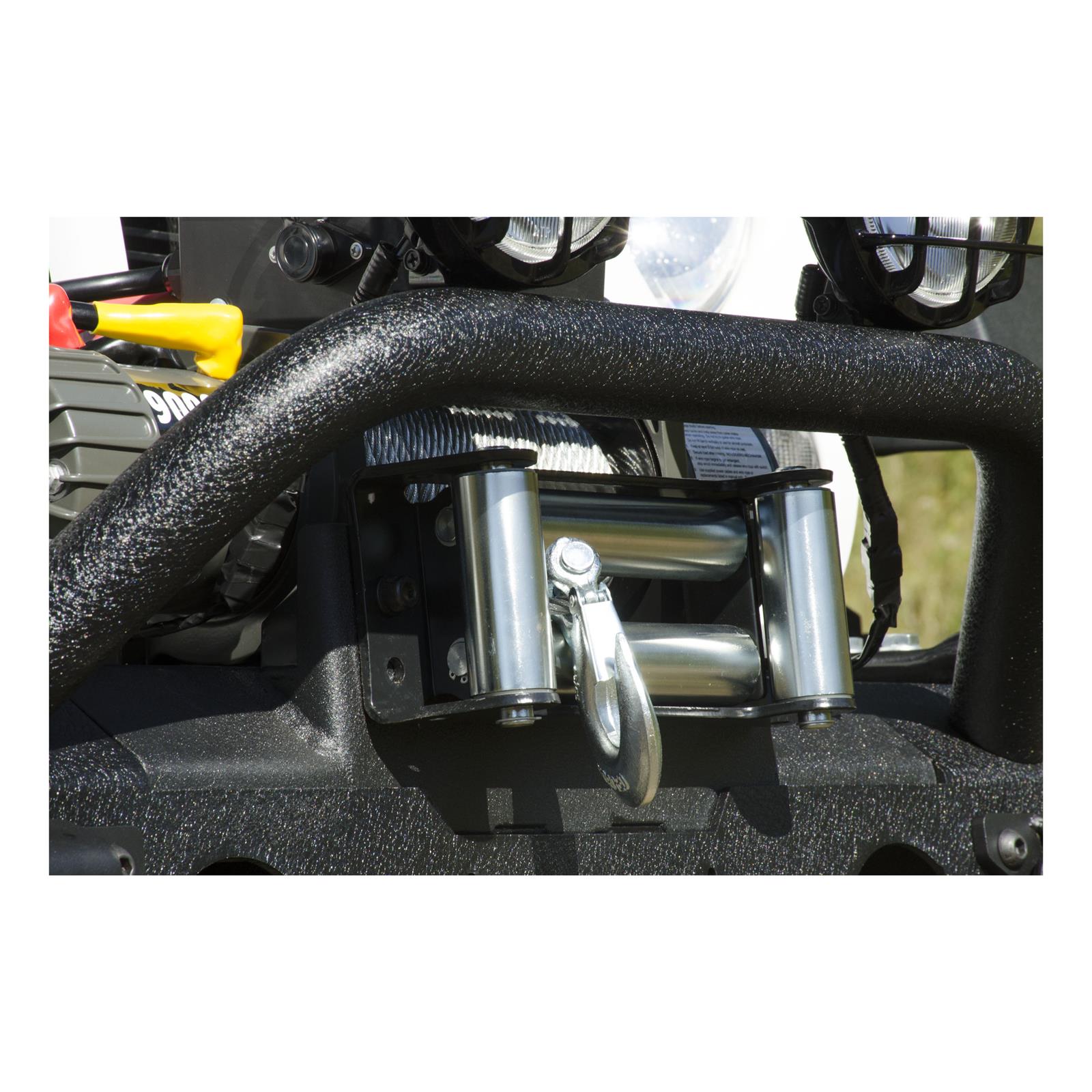 ARIES Automotive Winch Mounts 2072100 Adapter Plate with Fairlead Mount thumbnail 2