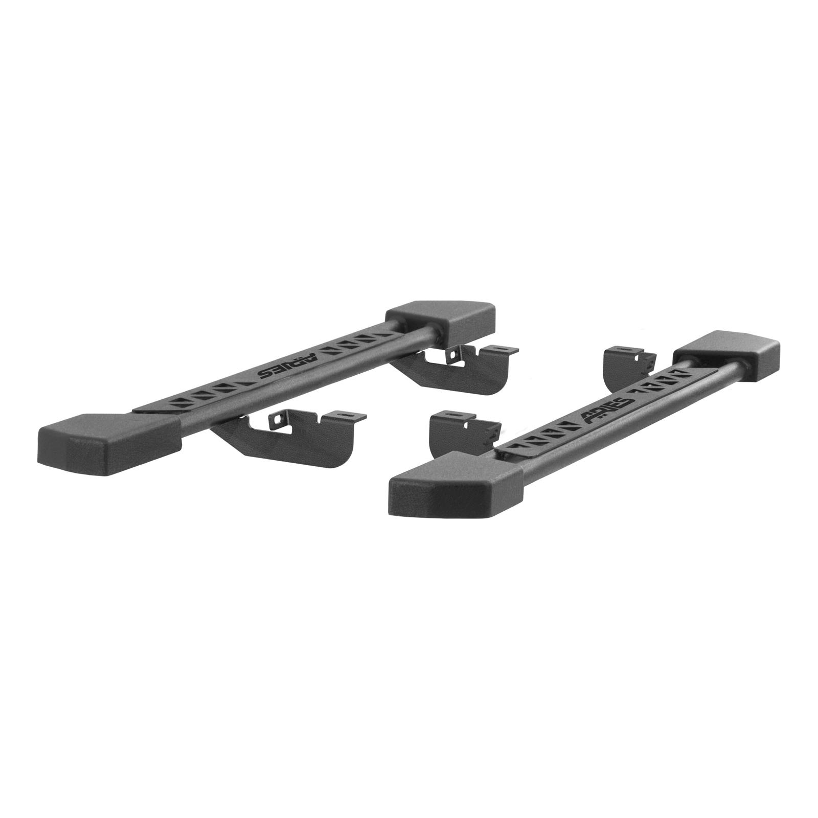 Aries Automotive Rocker Steps 2074100 Step Bars, Nerf Bars, Steel, Textured Black Powdercoated, Jeep, Pair thumbnail 5