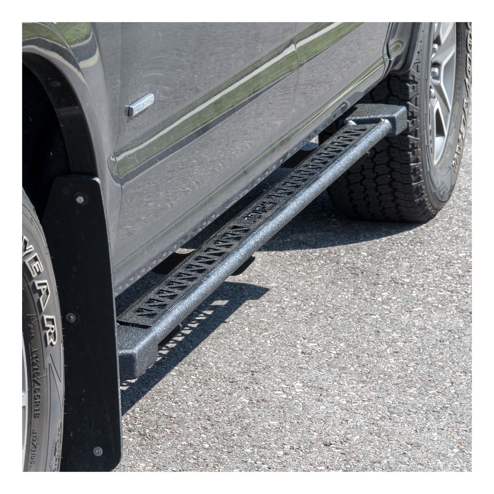 Aries Automotive Rocker Steps 2074120 Step Bars, Nerf Bars, Steel, Textured Black Powdercoated, Ford, Pair thumbnail 2