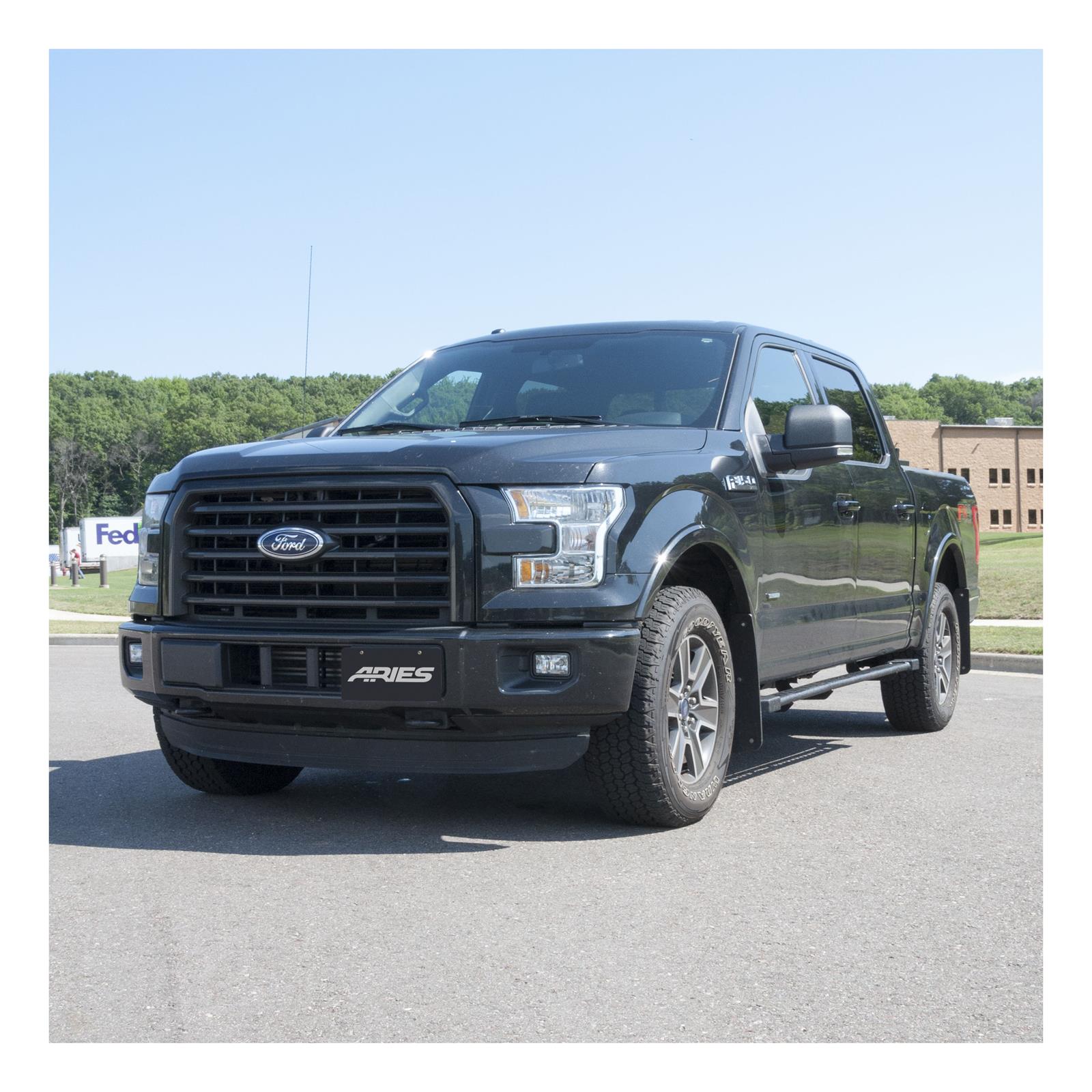 Aries Automotive Rocker Steps 2074120 Step Bars, Nerf Bars, Steel, Textured Black Powdercoated, Ford, Pair thumbnail 3