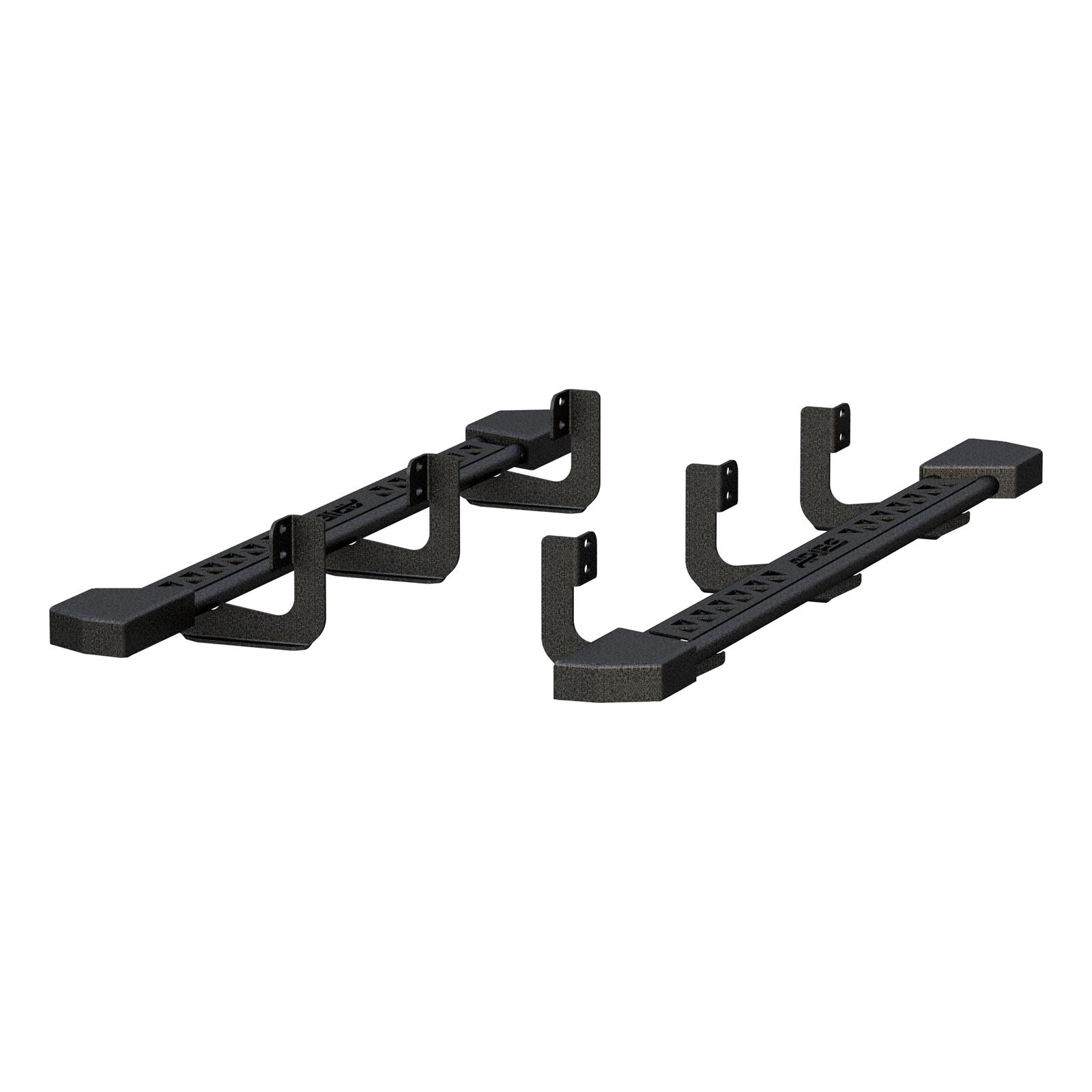 Aries Automotive Rocker Steps for 2006-2015 XTERRA - 2074142 Step Bars, Nerf Bars, Steel, Textured Black Powdercoated, Nissan, Pair thumbnail 7