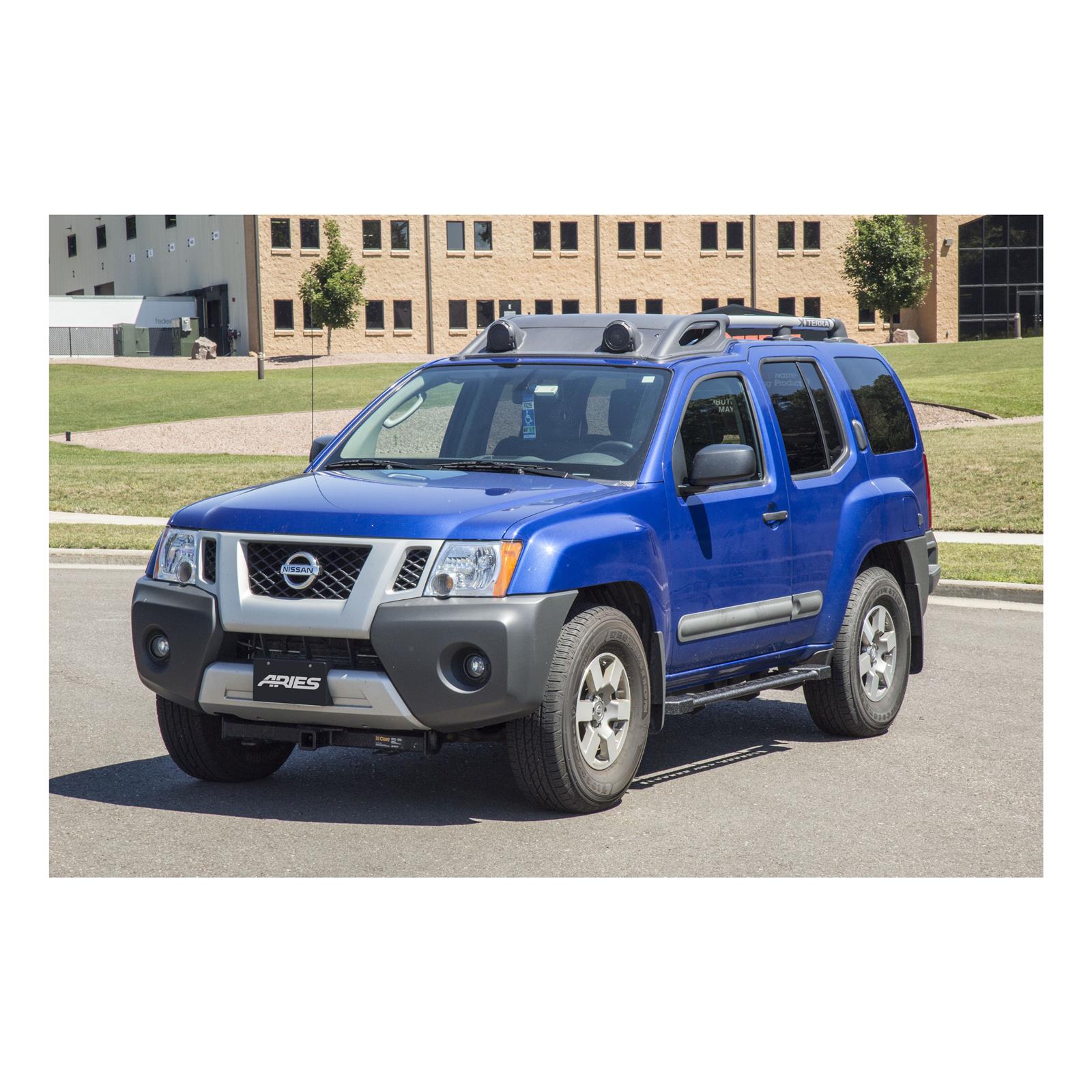 Aries Automotive Rocker Steps for 2006-2015 XTERRA - 2074142 Step Bars, Nerf Bars, Steel, Textured Black Powdercoated, Nissan, Pair thumbnail 2
