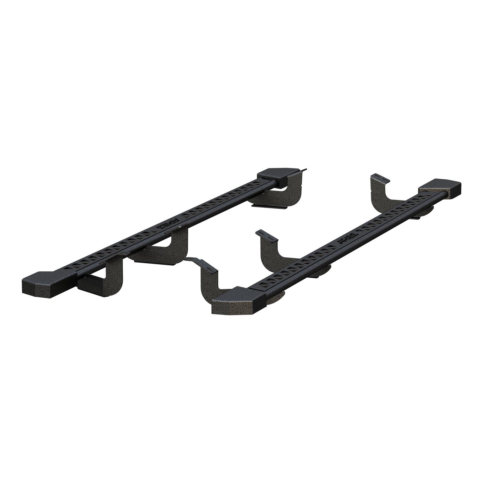 Aries Automotive Rocker Steps for 2007-2016 TUNDRA - 2074153 Step Bars, Nerf Bars, Steel, Textured Black Powdercoated, Toyota, Pair thumbnail 4