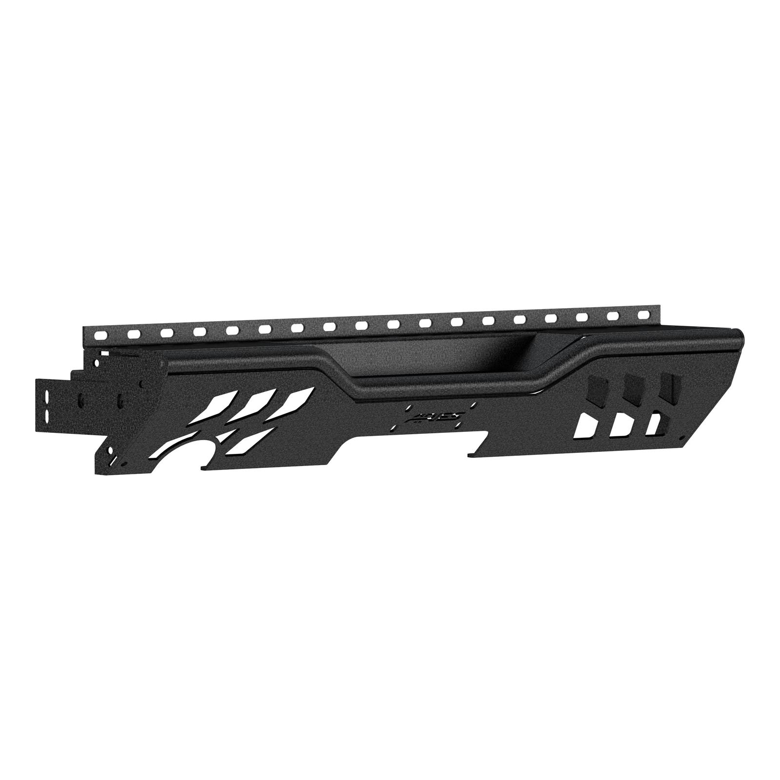 Aries Automotive TrailChaser Rear Bumpers for 2007-2017 WRANGLER, 2018 WRANGLER JK - 2081020 Bumpers, Steel, Black Powdercoated, Textured, Fabricated, Rear, Center Section, Jeep, Each thumbnail 6