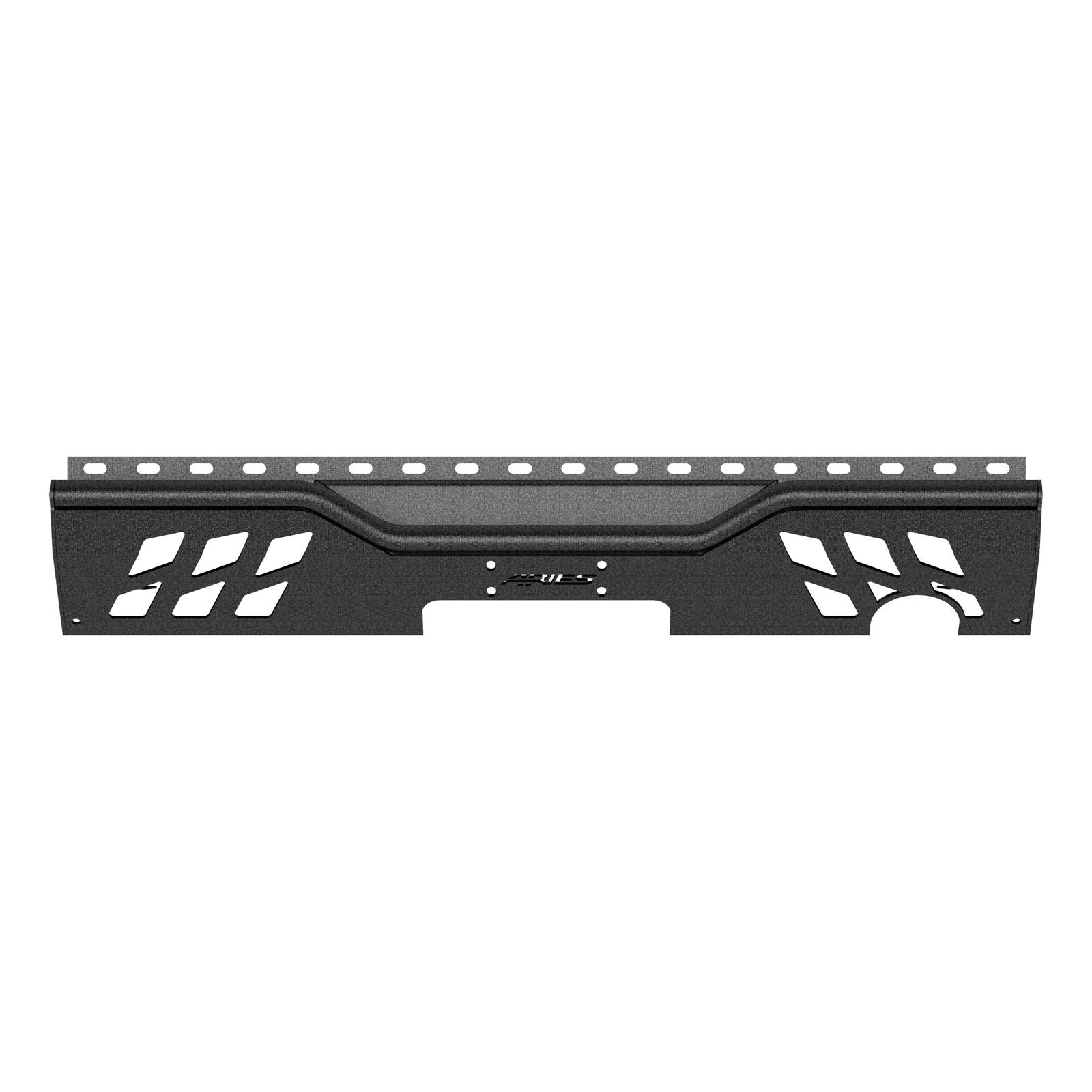 Aries Automotive TrailChaser Rear Bumpers for 2007-2017 WRANGLER, 2018 WRANGLER JK - 2081021 Bumpers, Steel, Black Powdercoated, Textured, Fabricated, Rear, Center Section, Jeep, Each thumbnail 7