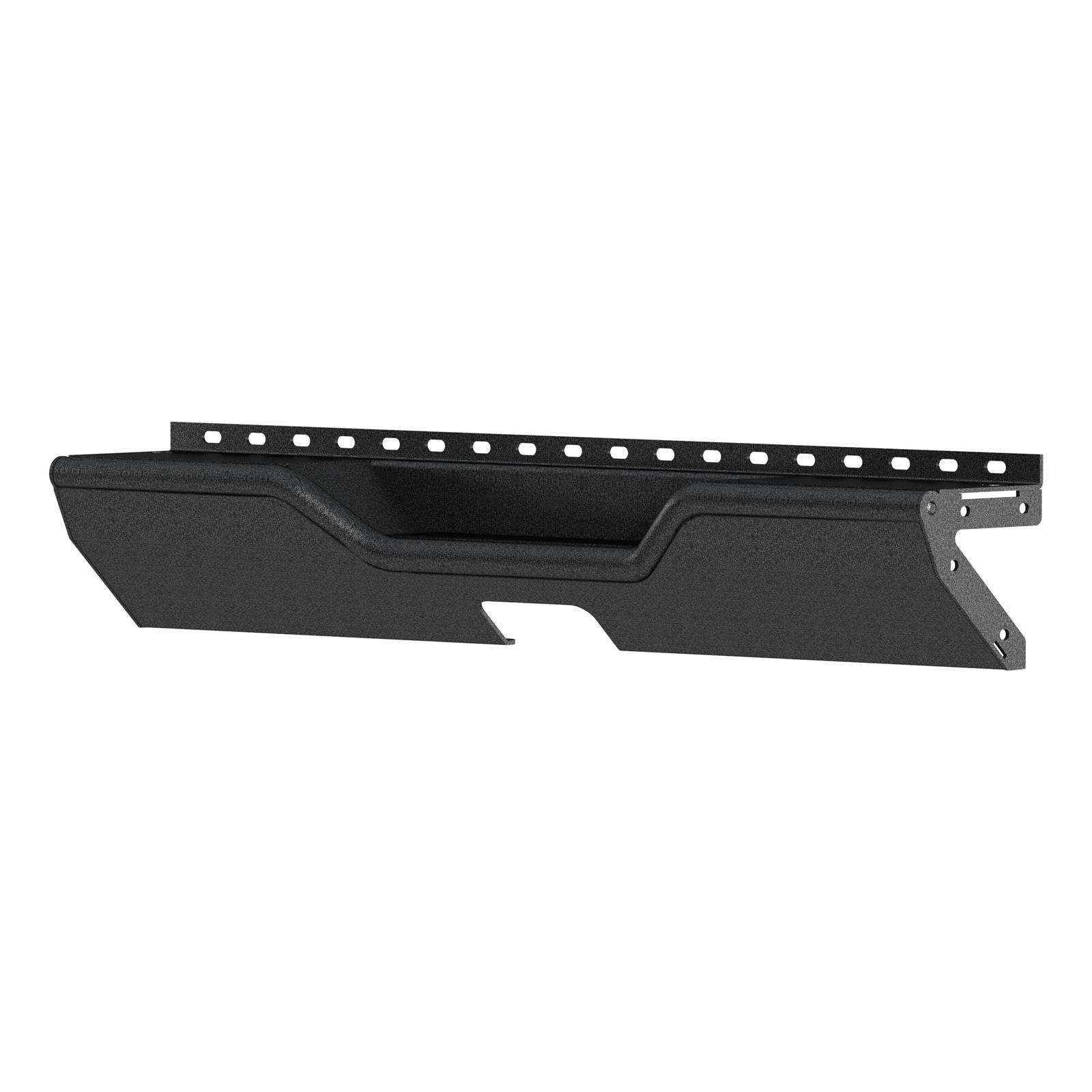 Aries Automotive TrailChaser Rear Bumpers for 2018-2024 WRANGLER - 2081024 Bumpers, Steel, Black Powdercoated, Textured, Fabricated, Rear, Center Section, Jeep, Each thumbnail 5