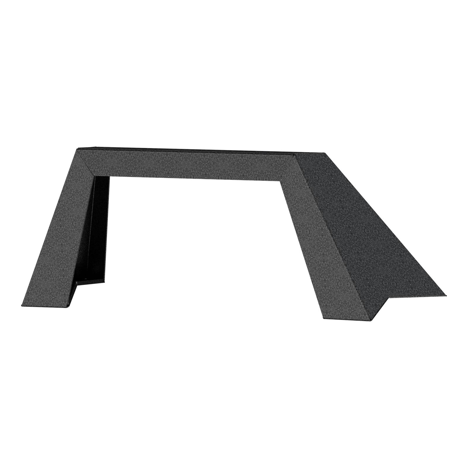 Aries Automotive TrailCrusher Angular Brush Guards for 2020-2025 GLADIATOR, 2007-2025 WRANGLER, 2018 WRANGLER JK - 2081101 Grille Guards, Aluminum, Black Powdercoated, Textured, Guard, Front, Jeep, Each thumbnail 5