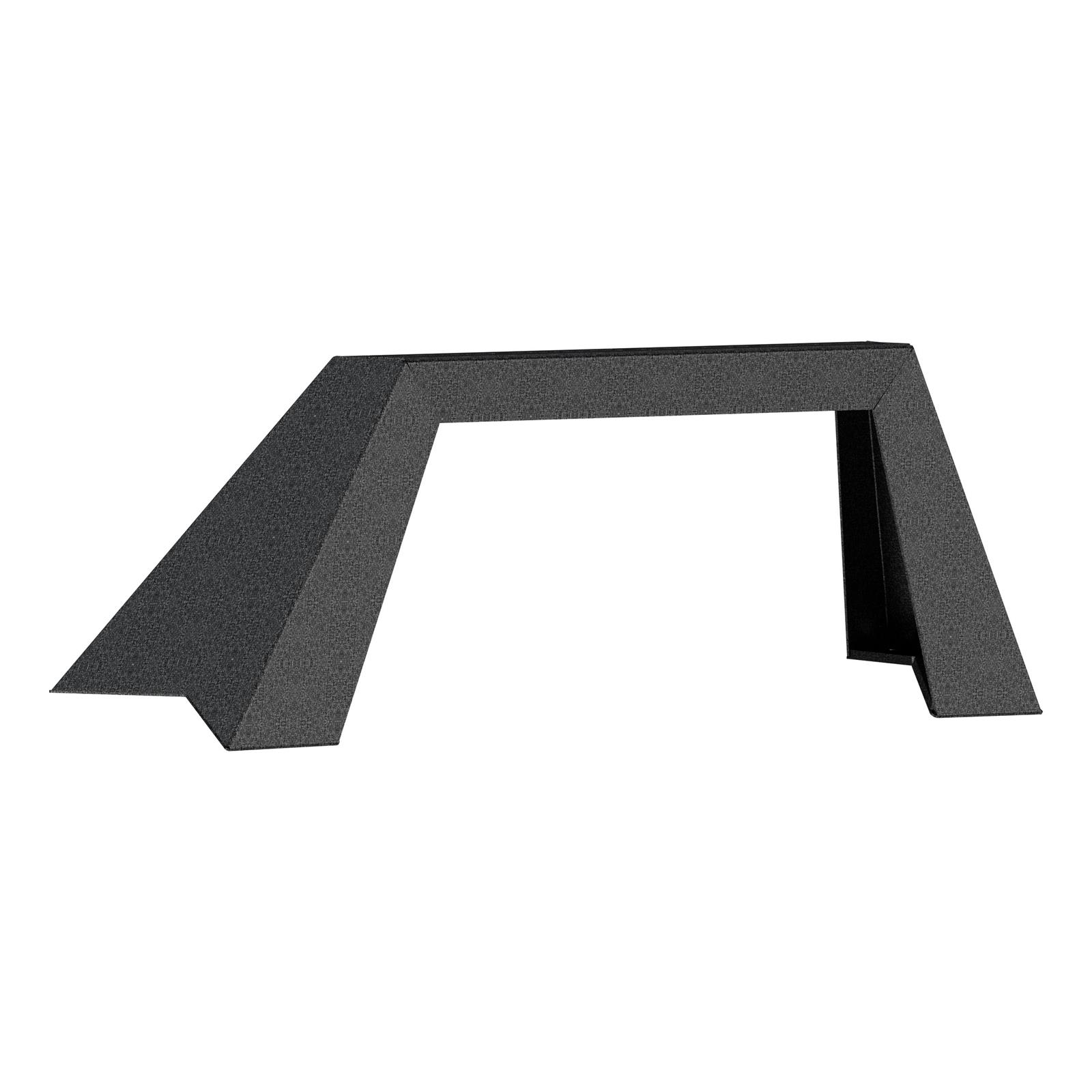 Aries Automotive TrailCrusher Angular Brush Guards for 2020-2025 GLADIATOR, 2007-2025 WRANGLER, 2018 WRANGLER JK - 2081101 Grille Guards, Aluminum, Black Powdercoated, Textured, Guard, Front, Jeep, Each thumbnail 6