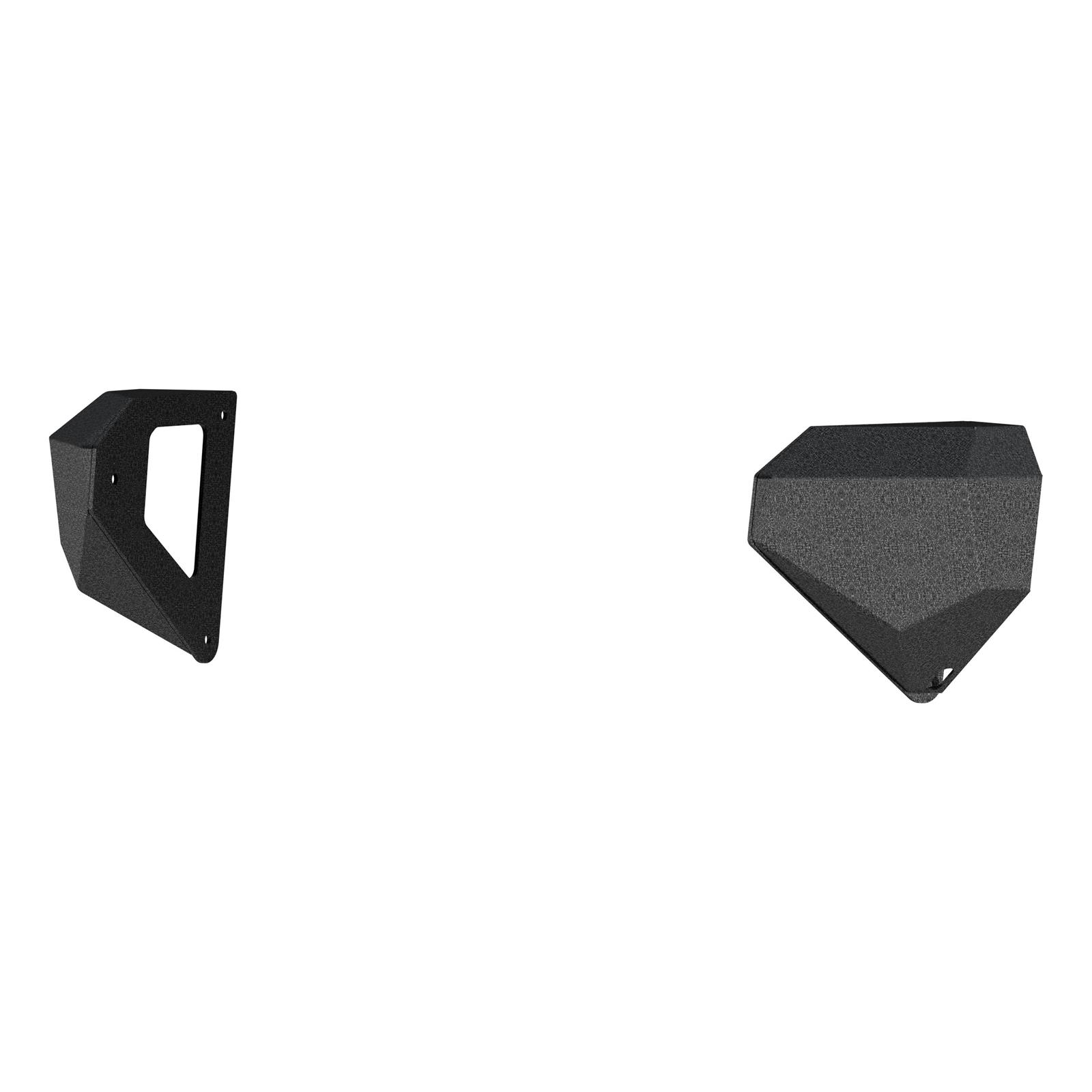 Aries Automotive TrailCrusher Front Bumper Corner Guards 2081207 Guards, Steel, Black Powdercoated, Textured, Front, Jeep, Pair thumbnail 4