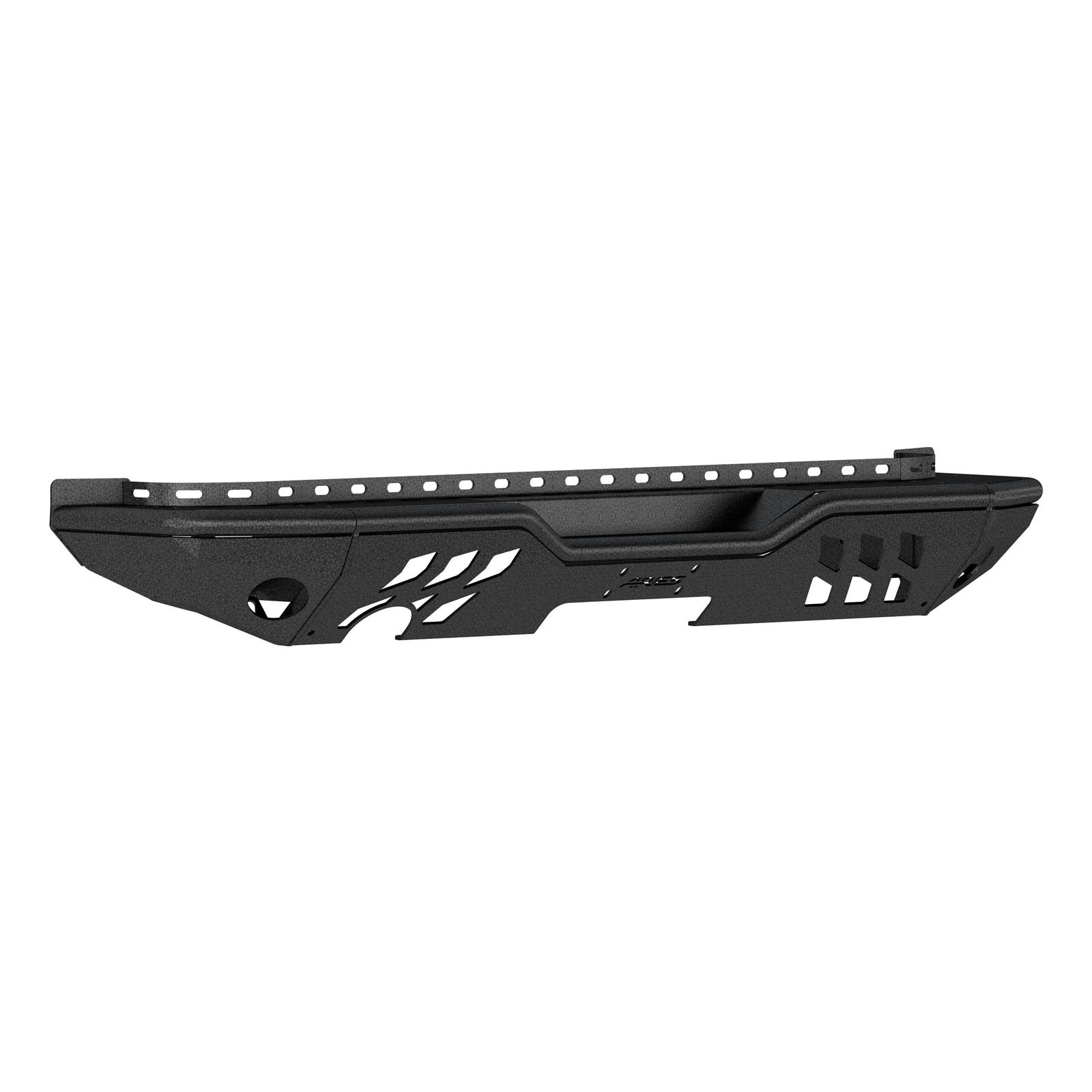 Aries Automotive TrailChaser Rear Bumper with Corner Guards for 2007-2017 WRANGLER, 2018 WRANGLER JK - 2082038 Bumpers, Fabricated, Steel, Black Powdercoated, Textured, Rear, Center Section, Guards, Jeep, Kit thumbnail 7