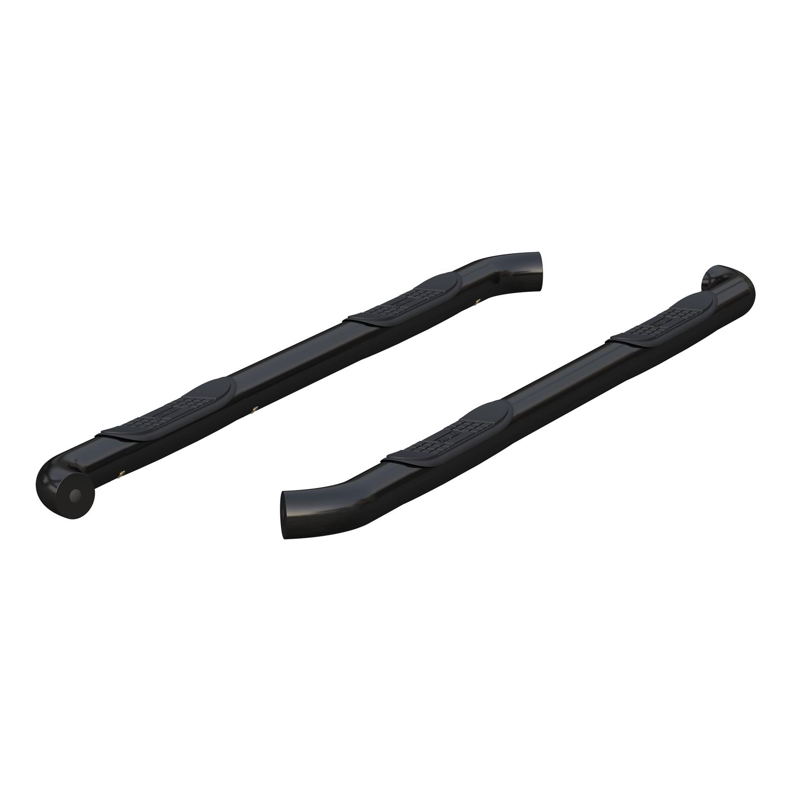 Aries Automotive 3 in. Round Side Bars for 2009-2012 EQUATOR, 2005-2025 FRONTIER - 209019 Step Bars, Steel, Black Powdercoated, Gloss, Diameter, 72.240 Length, Nissan, Suzuki, Pair thumbnail 2