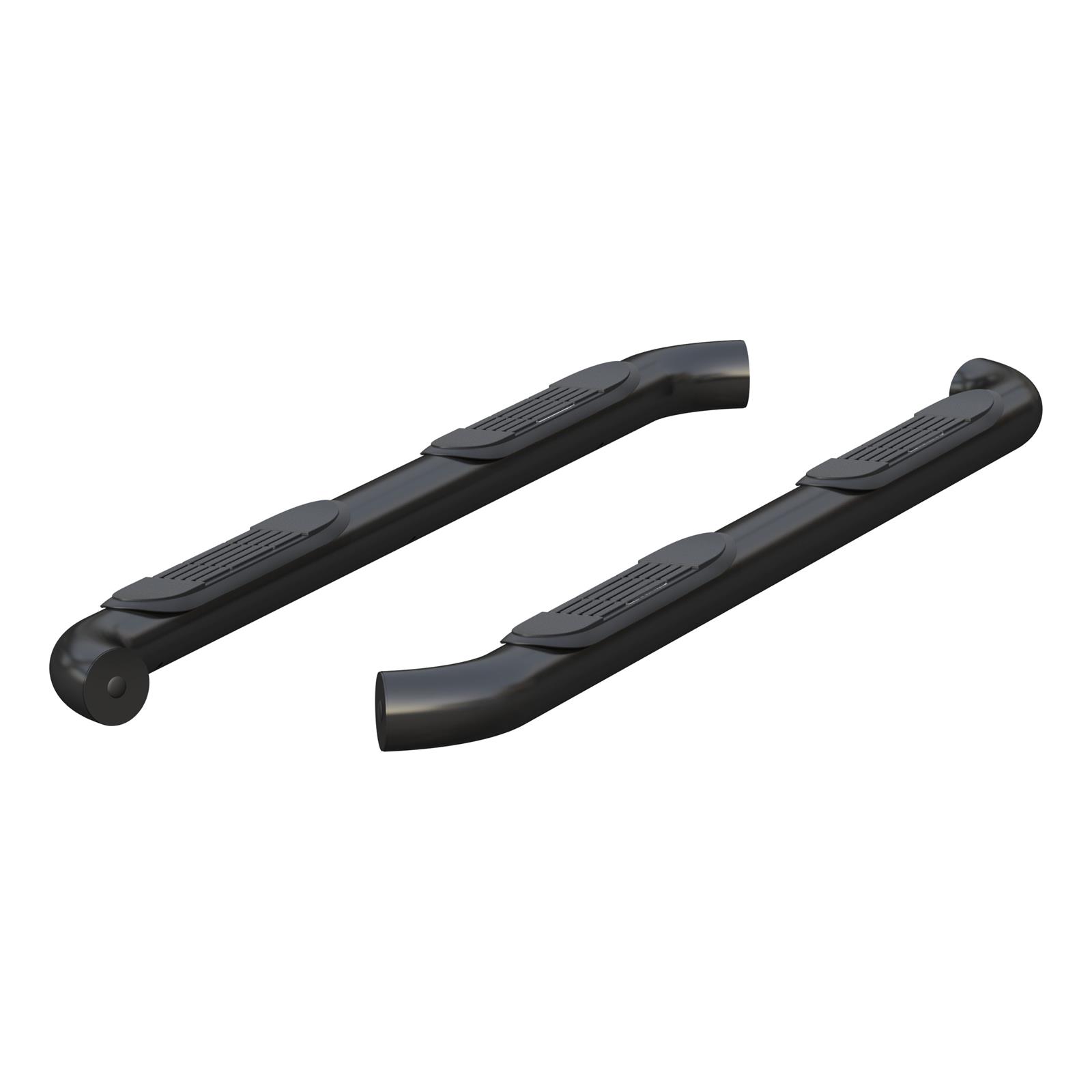 Aries Automotive 3 in. Round Side Bars for 2021-2024 BRONCO SPORT - 209043 Step Bars, Diameter, Powdercoated Steel, Black, Ford, Pair thumbnail 6