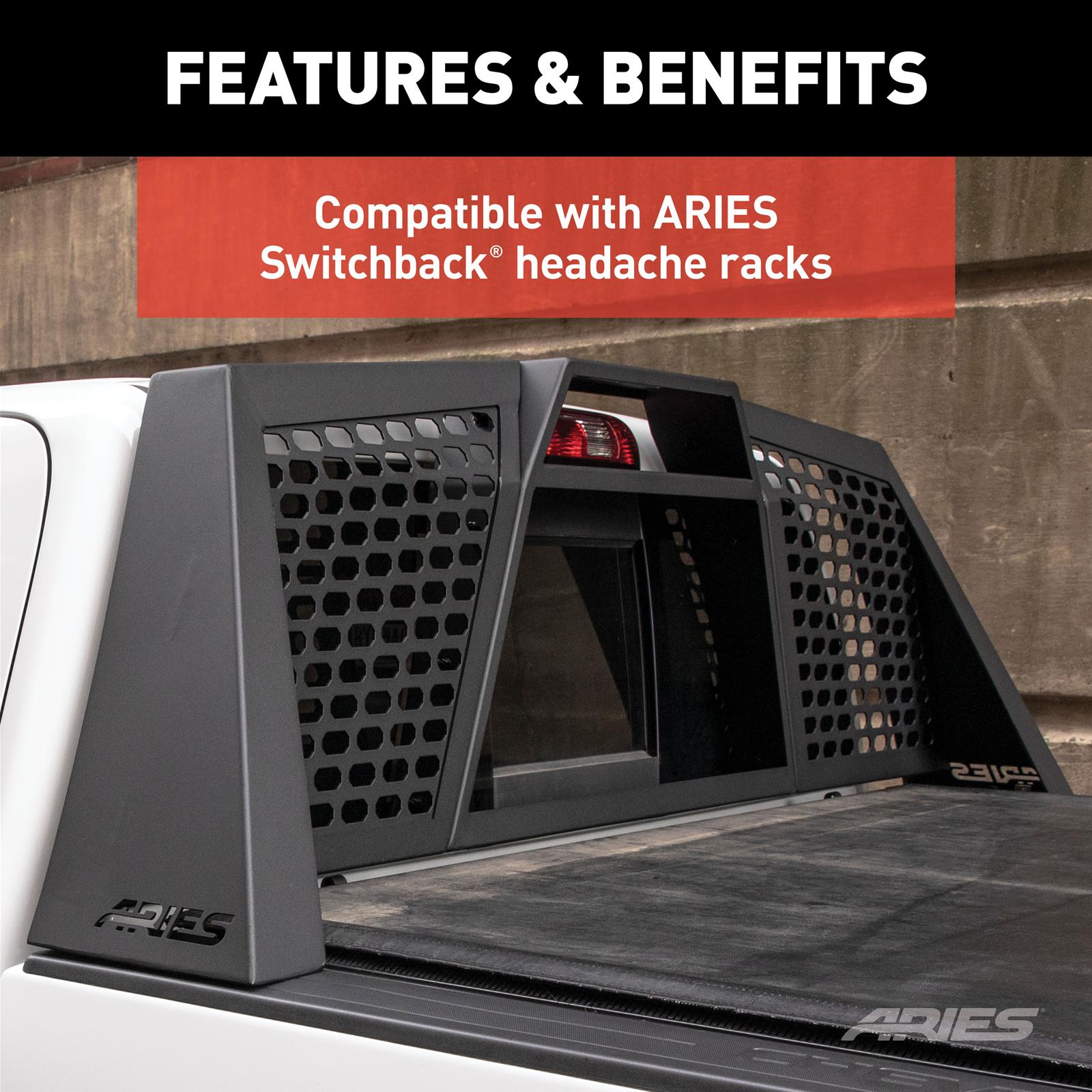 Aries Automotive Headache Rack Stake Pocket Anchors 2090613 and Window Guard Components, Stainless Steel, Natural, Mounting Bracket, Anchors, Pair thumbnail 2