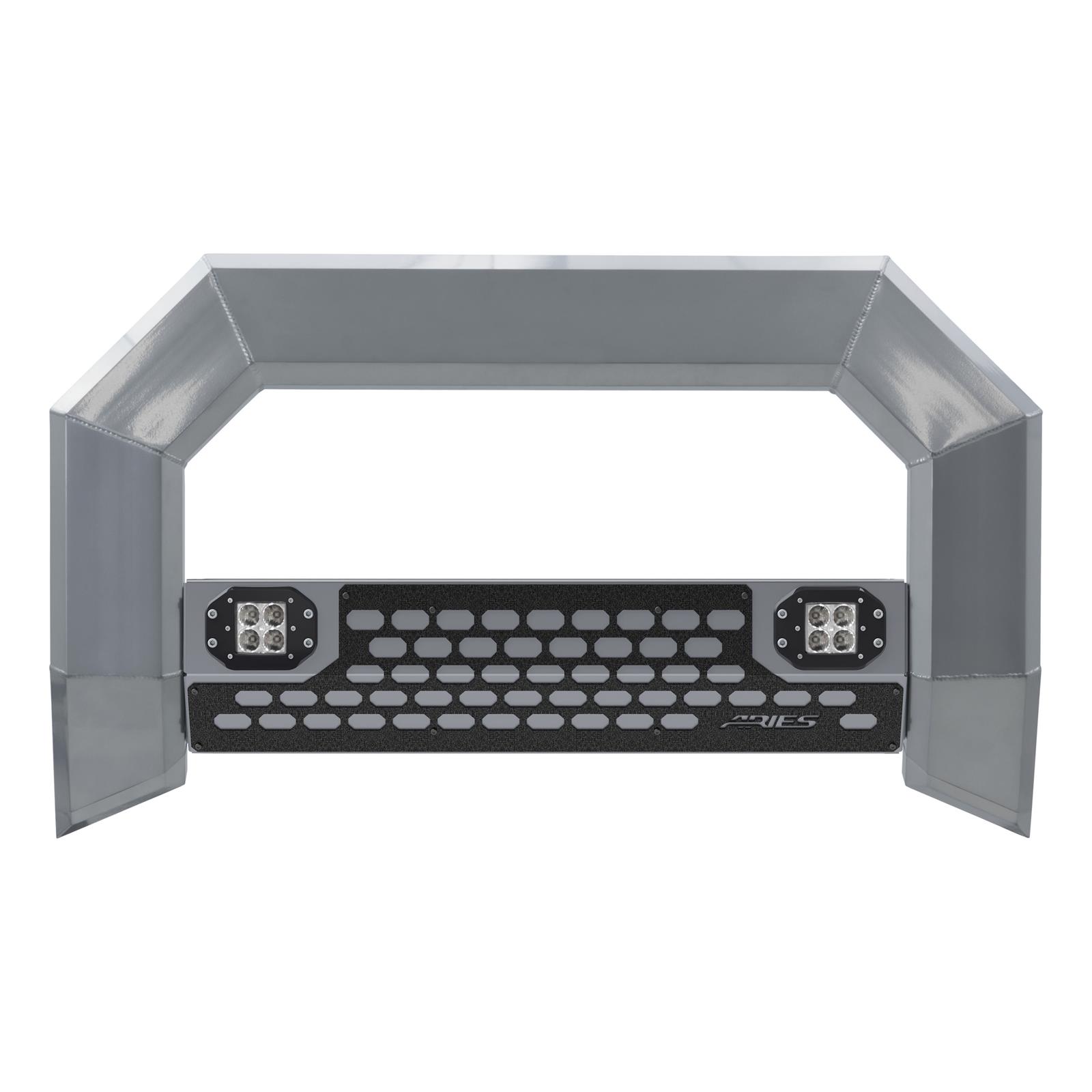 ARIES Automotive Light Mounting Bars 2155100 Bull Bar, Advantedge, Chrome W/LED'S, 09-17 RAM 1500 thumbnail 6