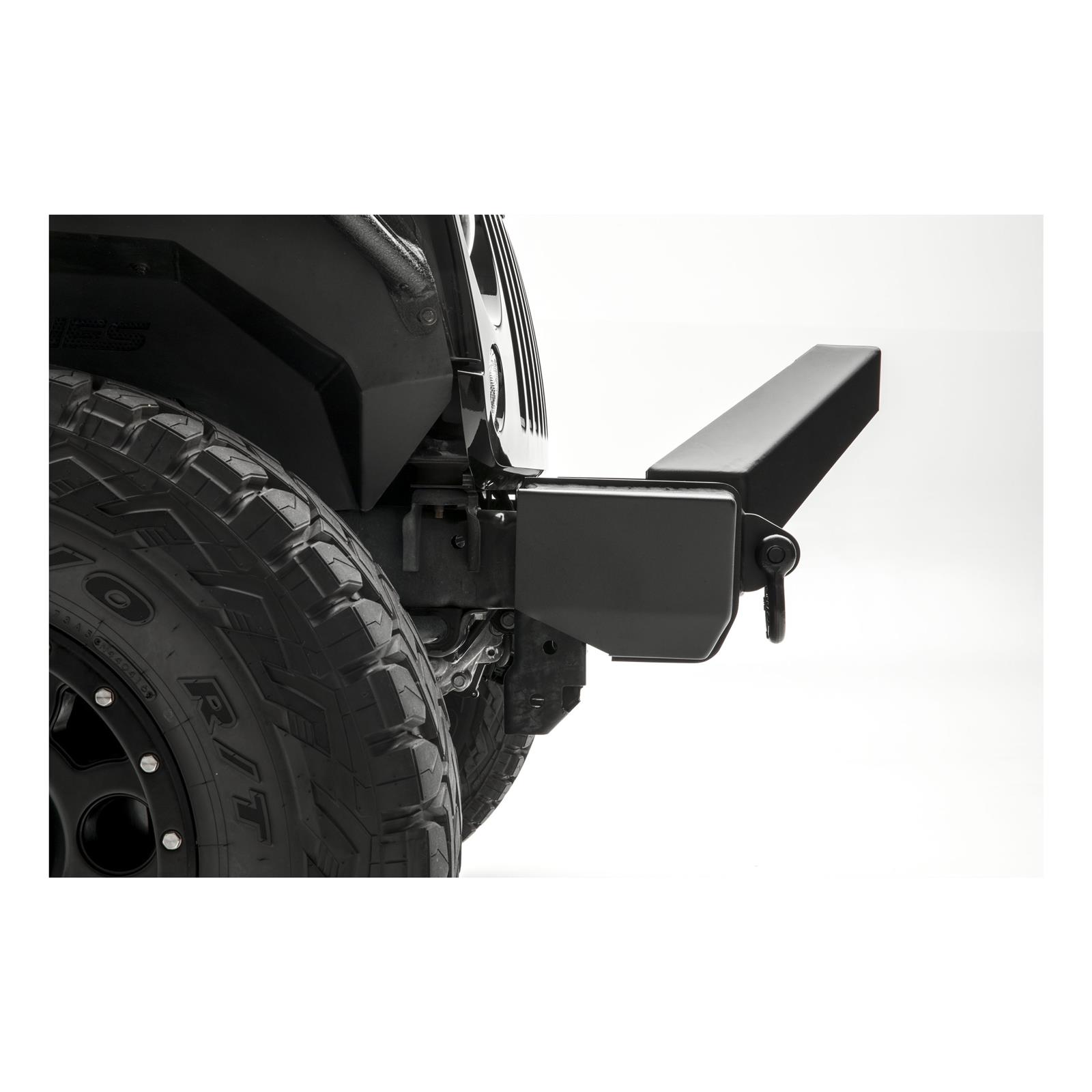 Aries Automotive TrailCrusher Front Bumpers for 2007-2017 WRANGLER, 2018 WRANGLER JK - 2156000 Bumper, Fabricated, Steel, Black Powdercoated, Center, Front, Jeep, Each thumbnail 6