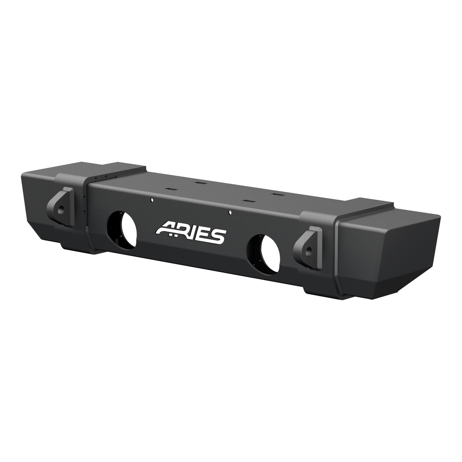 Aries Automotive TrailCrusher Front Bumpers for 2007-2017 WRANGLER, 2018 WRANGLER JK - 2156000 Bumper, Fabricated, Steel, Black Powdercoated, Center, Front, Jeep, Each thumbnail 9