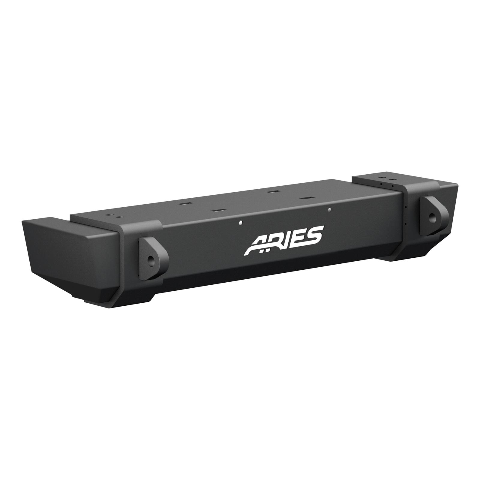 Aries Automotive TrailCrusher Front Bumpers for 1997-2006 WRANGLER - 2156001 Bumper, Fabricated, Steel, Black Powdercoated, Center, Front, Jeep, Each thumbnail 7