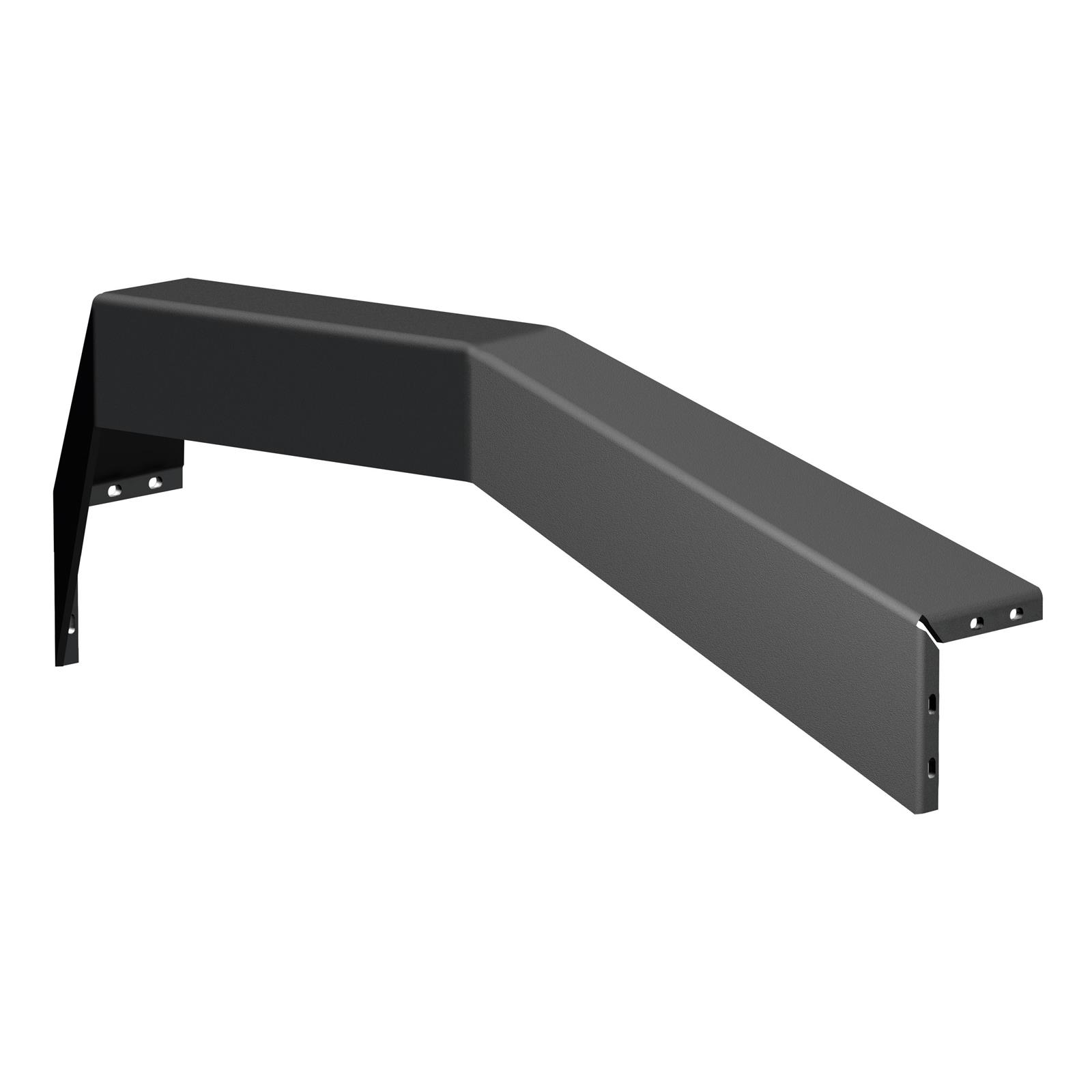 Aries Automotive TrailCrusher Angular Brush Guards for 2020-2025 GLADIATOR, 1997-2025 WRANGLER, 2018 WRANGLER JK - 2156050 Grille Guards, Steel, Black Powdercoated, Guard, Jeep, Each thumbnail 8