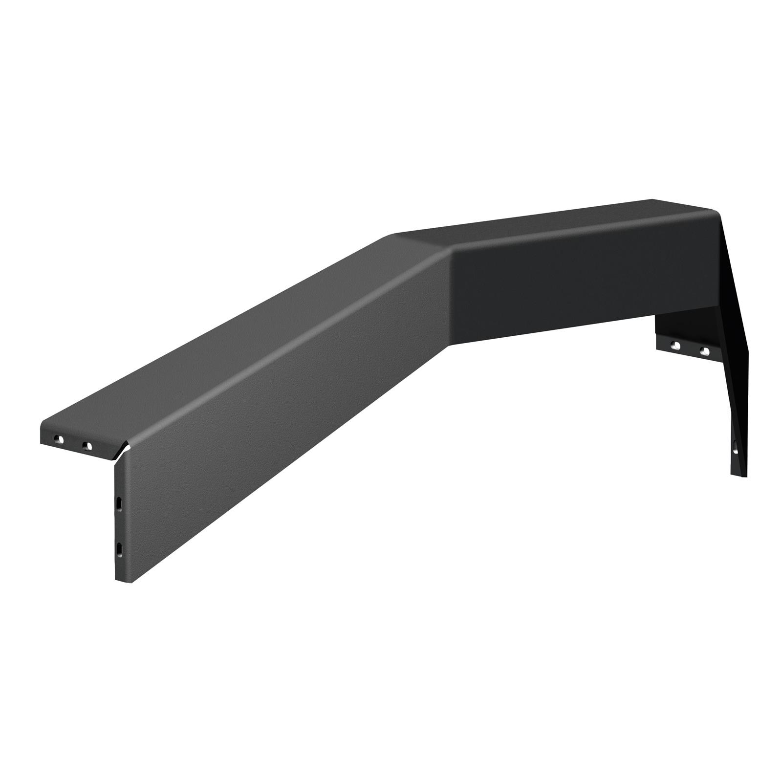 Aries Automotive TrailCrusher Angular Brush Guards for 2020-2025 GLADIATOR, 1997-2025 WRANGLER, 2018 WRANGLER JK - 2156050 Grille Guards, Steel, Black Powdercoated, Guard, Jeep, Each thumbnail 9