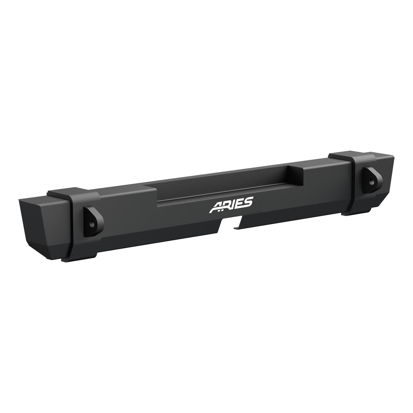 Aries Automotive TrailCrusher Rear Bumpers for 1997-2006 WRANGLER - 2157001 Bumper, Fabricated, Steel, Black Powdercoated, Rear, Jeep, Each thumbnail 7