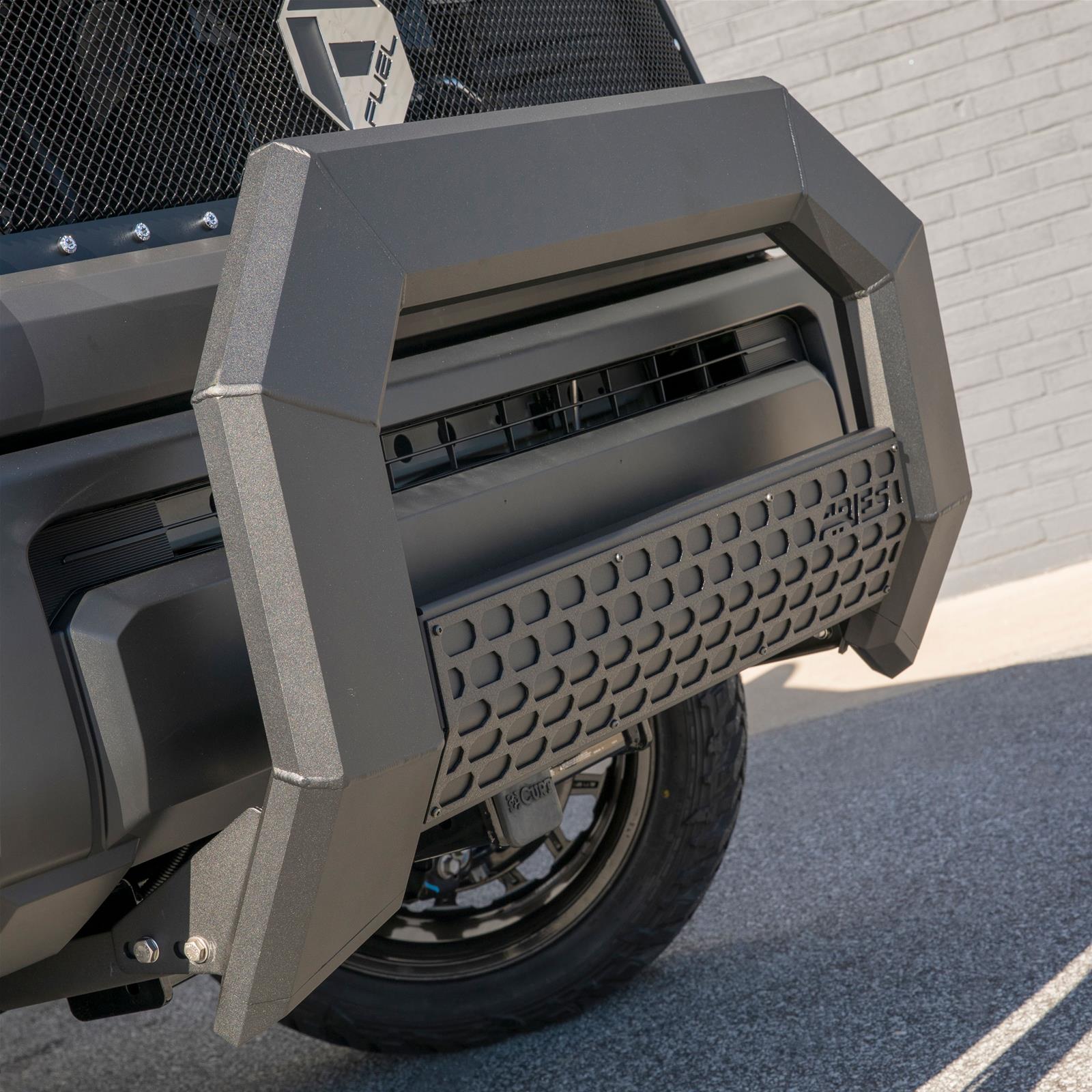 Aries Automotive AdvantEDGE 5.5 in. Bull Bars 2164003 Grille Guards, ADVANTEdge Bar, Aluminum, Black Powdercoated, Chevrolet, GMC, Each thumbnail 3