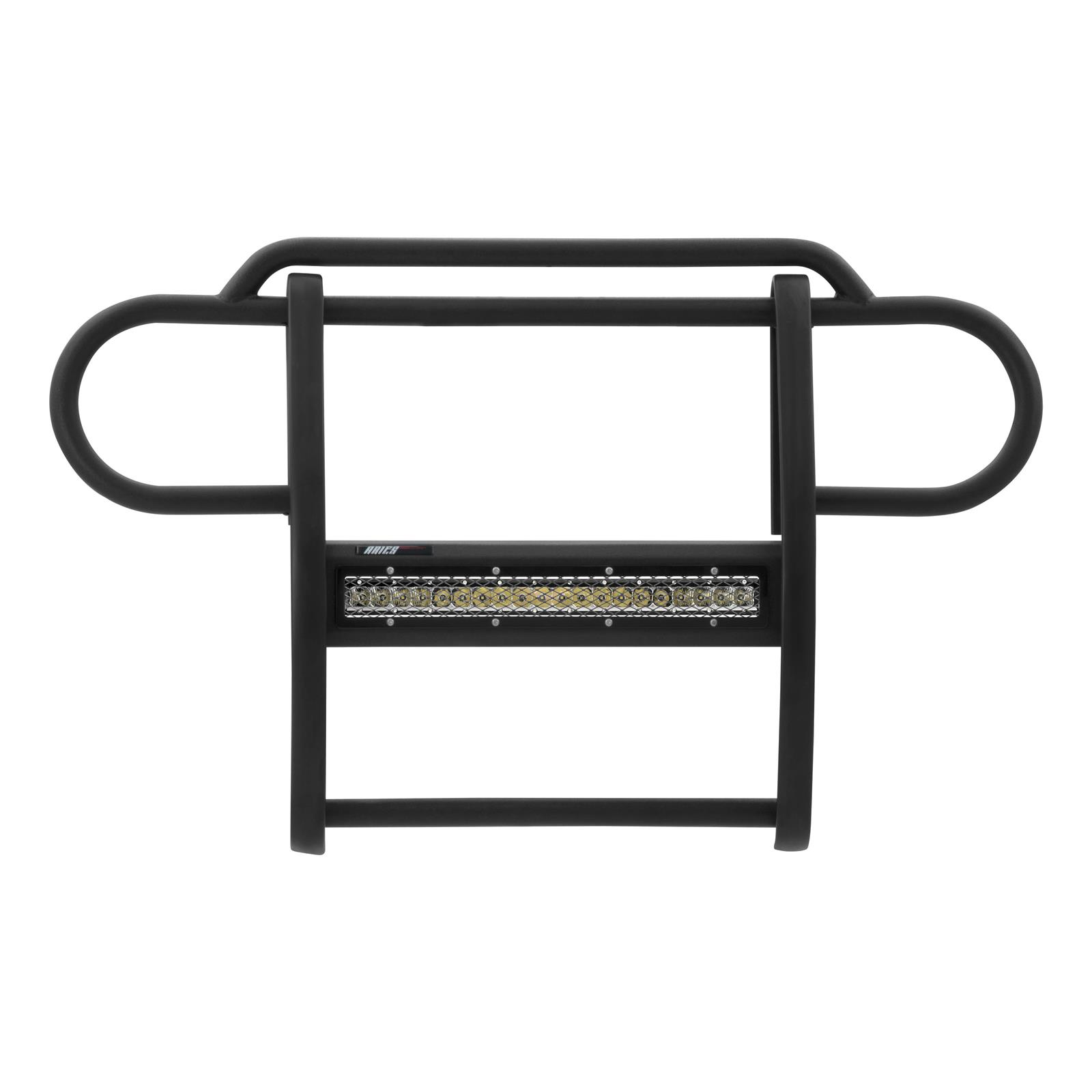 Aries Automotive Pro Series Grille Guards for 2007-2017 WRANGLER, 2018 WRANGLER JK - 2170000 Guards, Series, Steel, Black Textured Powdercoat, LED Light Bar, Jeep, Each thumbnail 8