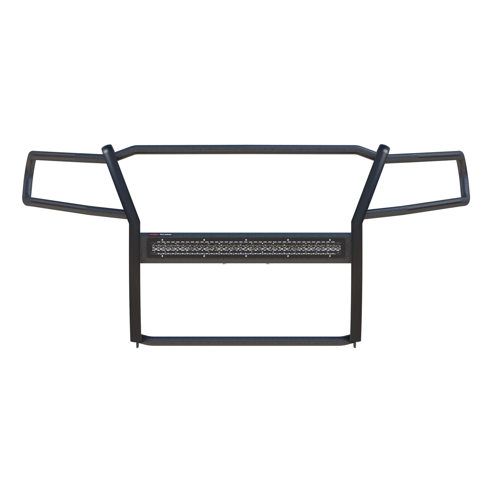 Aries Automotive Pro Series Grille Guards for 2015-2020 CANYON, 2015-2022 COLORADO - 2170022 Guards, Series, Steel, Black Textured Powdercoat, LED Light Bar, Chevrolet, GMC, Each thumbnail 5
