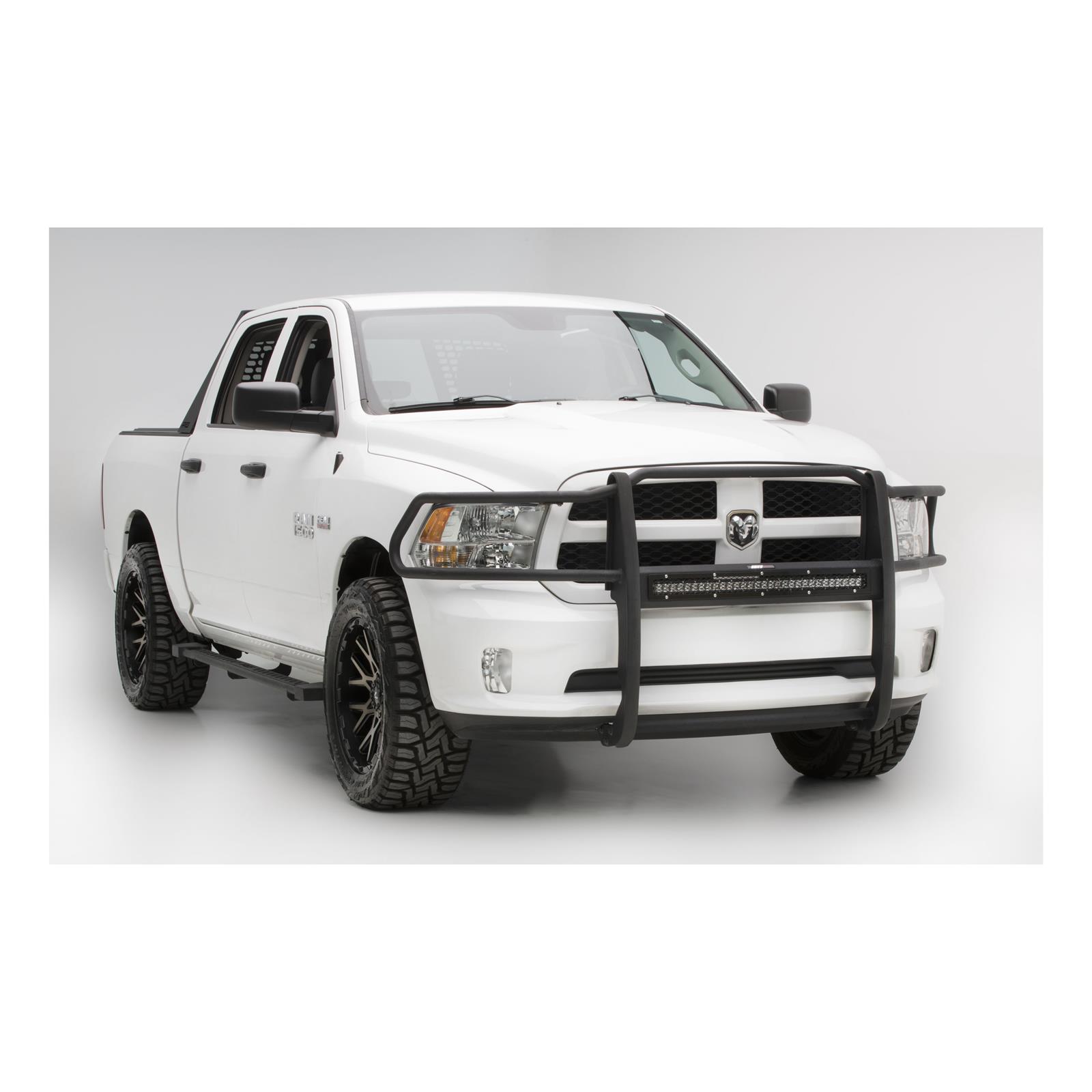 Aries Automotive Pro Series Grille Guards for 2011-2018 1500, 2019-2024 1500 CLASSIC, 2009-2010 RAM - 2170028 Guards, Series, Steel, Black Textured Powdercoat, LED Light Bar, Ram, Each thumbnail 9