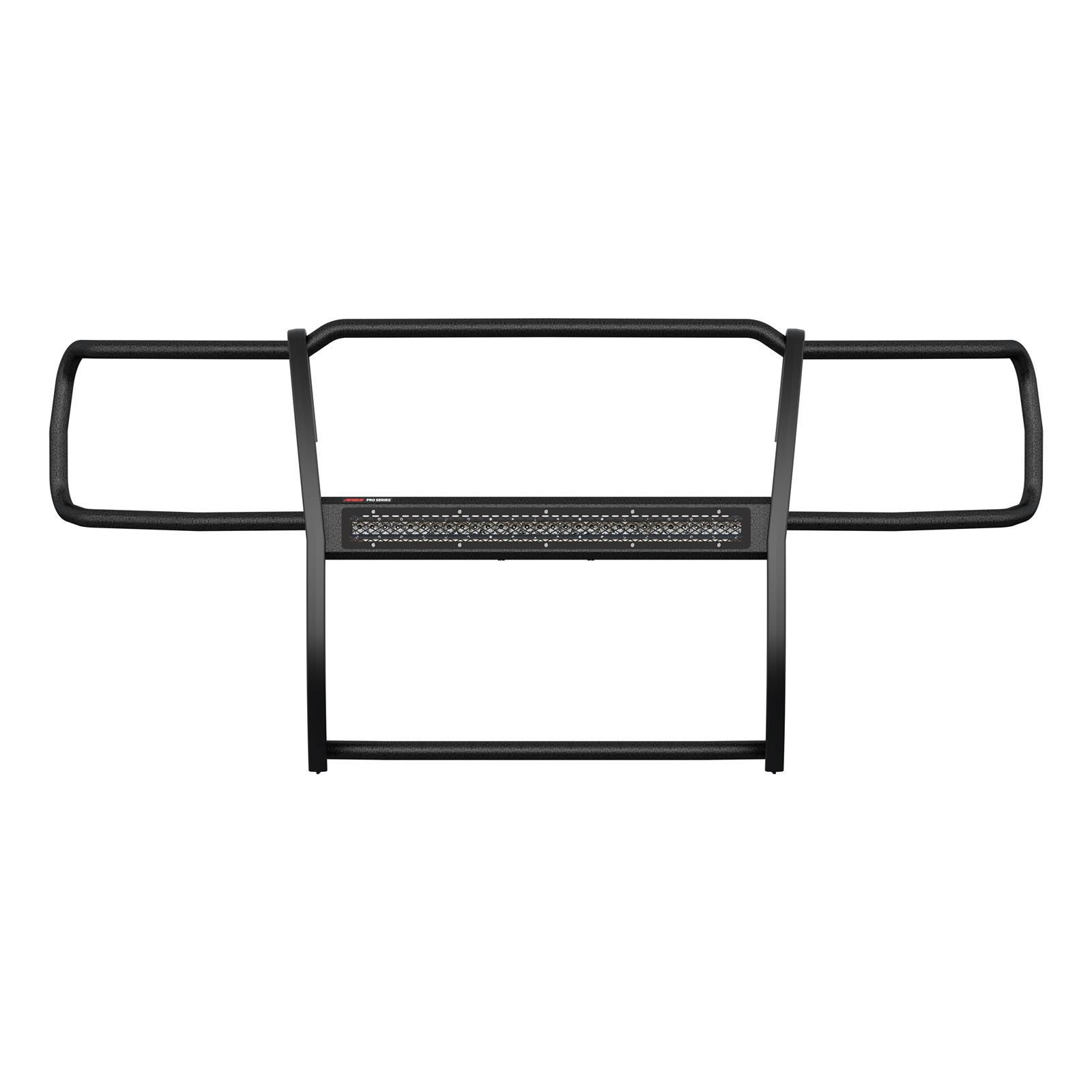 Aries Automotive Pro Series Grille Guards for 2014-2018 SILVERADO 1500, 2019 1500 LD - 2170030 Guards, Series, Steel, Black Textured Powdercoat, LED Light Bar, Chevrolet, Each thumbnail 6