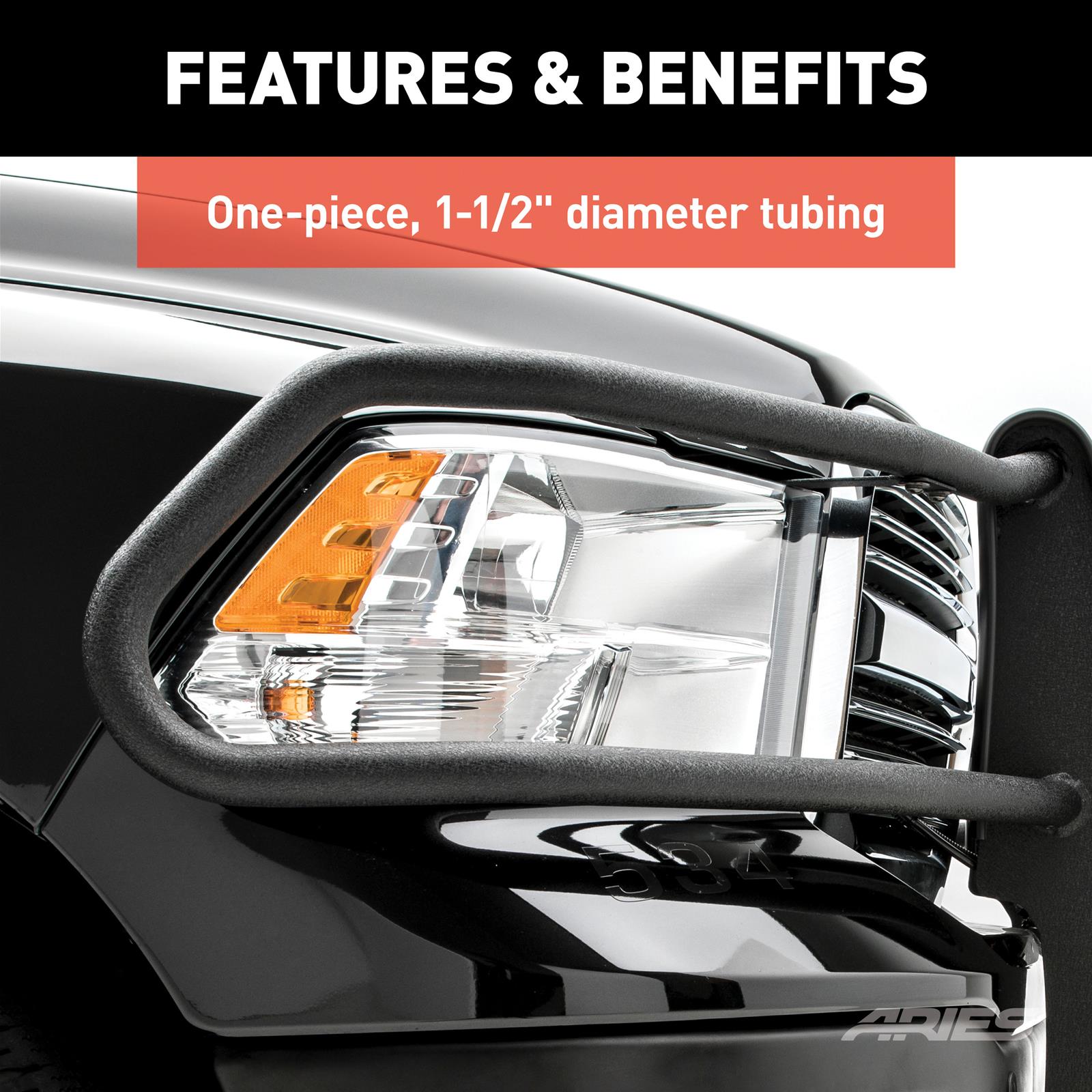 ARIES Automotive - Grille Guards for 2019-2023 RANGER 2170037 Guards, Pro Series 2019-2021 Ford Ranger All thumbnail 5