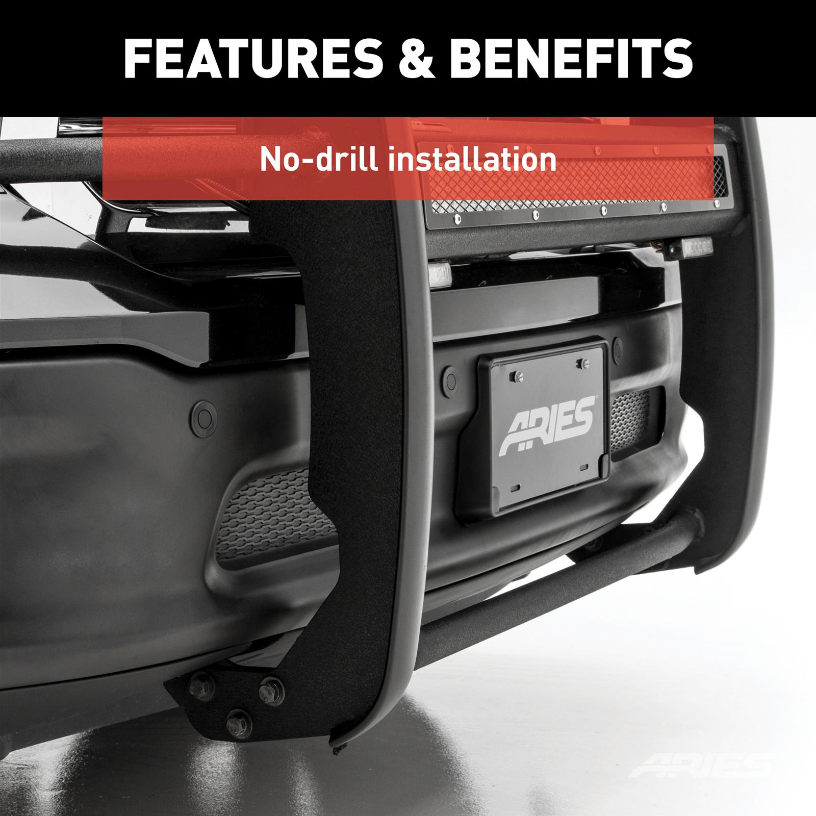 ARIES Automotive - Grille Guards for 2019-2023 RANGER 2170037 Guards, Pro Series 2019-2021 Ford Ranger All thumbnail 6