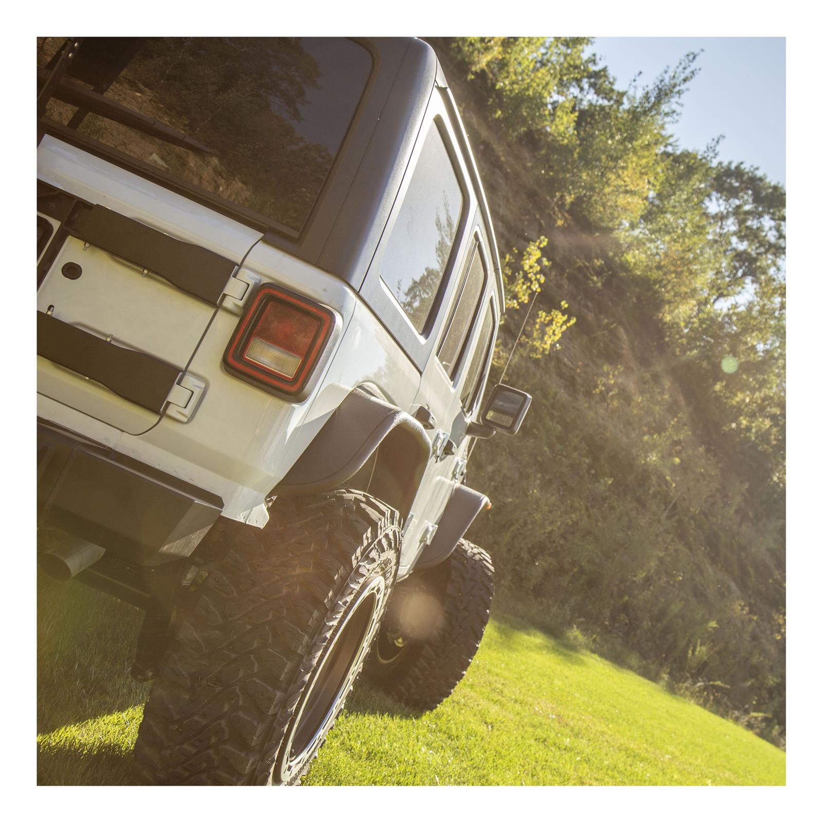 ARIES Automotive - Fenders for 2018-2025 WRANGLER 2500203 Fender 2018-2019 Jeep Wrangler JL thumbnail 4