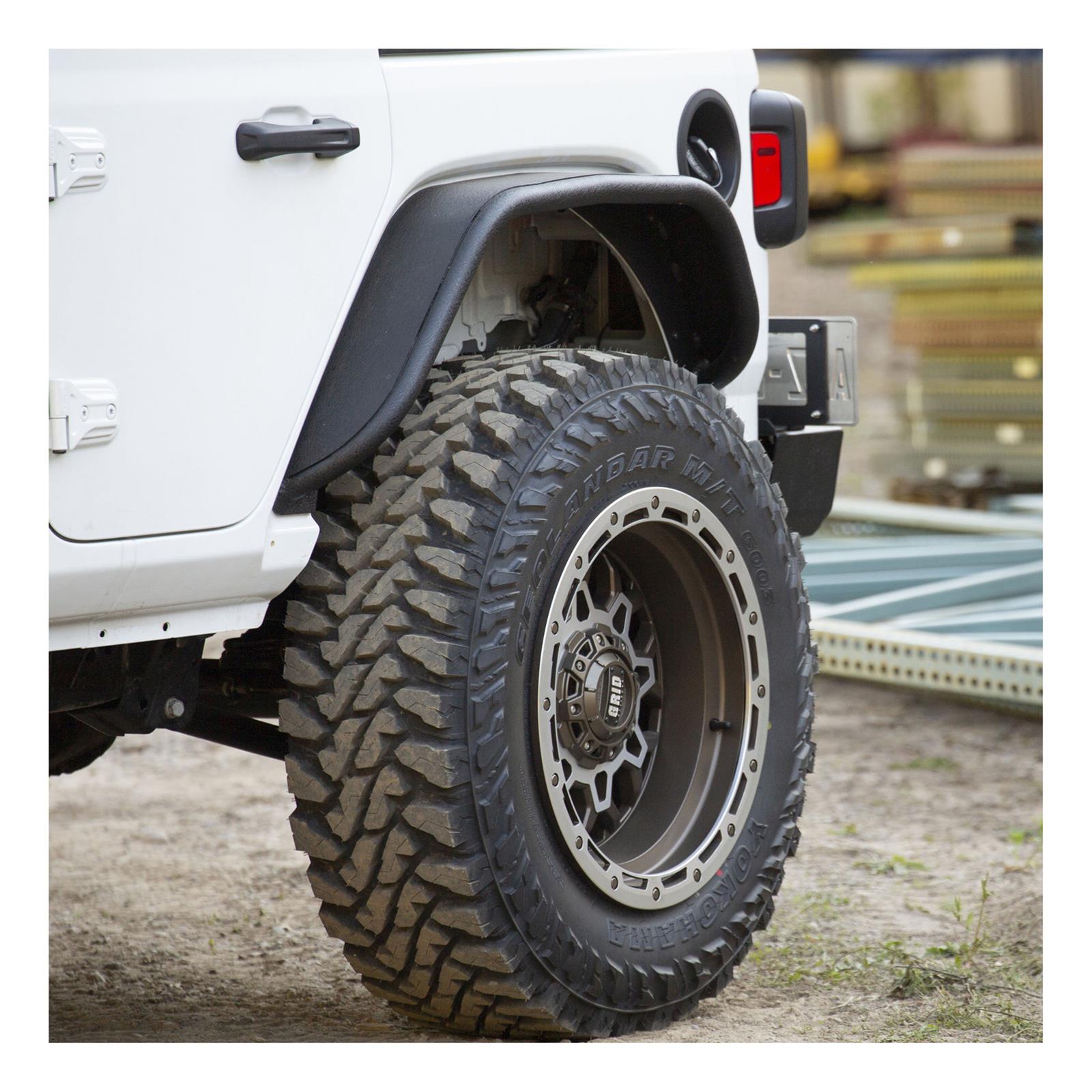 ARIES Automotive - Fenders for 2018-2025 WRANGLER 2500203 Fender 2018-2019 Jeep Wrangler JL thumbnail 5