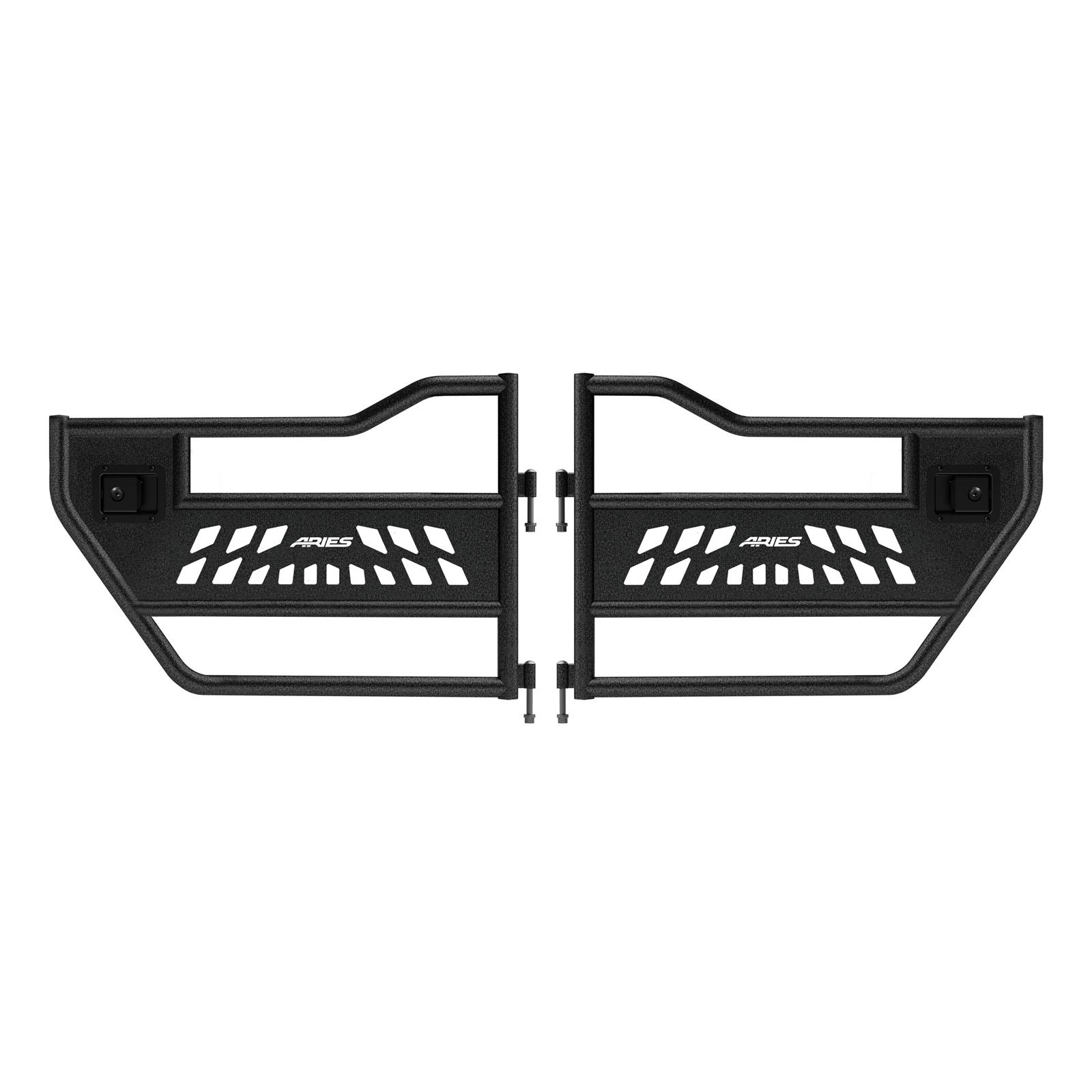 ARIES Automotive Doors 25009 Tube Doors, 2007-15 JK /REAR/BLK ALUM thumbnail 6