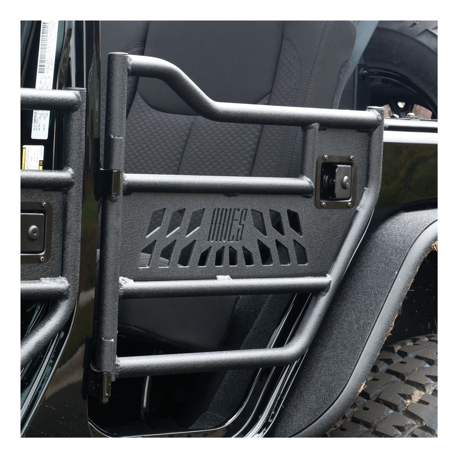 ARIES Automotive Doors 25009 Tube Doors, 2007-15 JK /REAR/BLK ALUM thumbnail 3