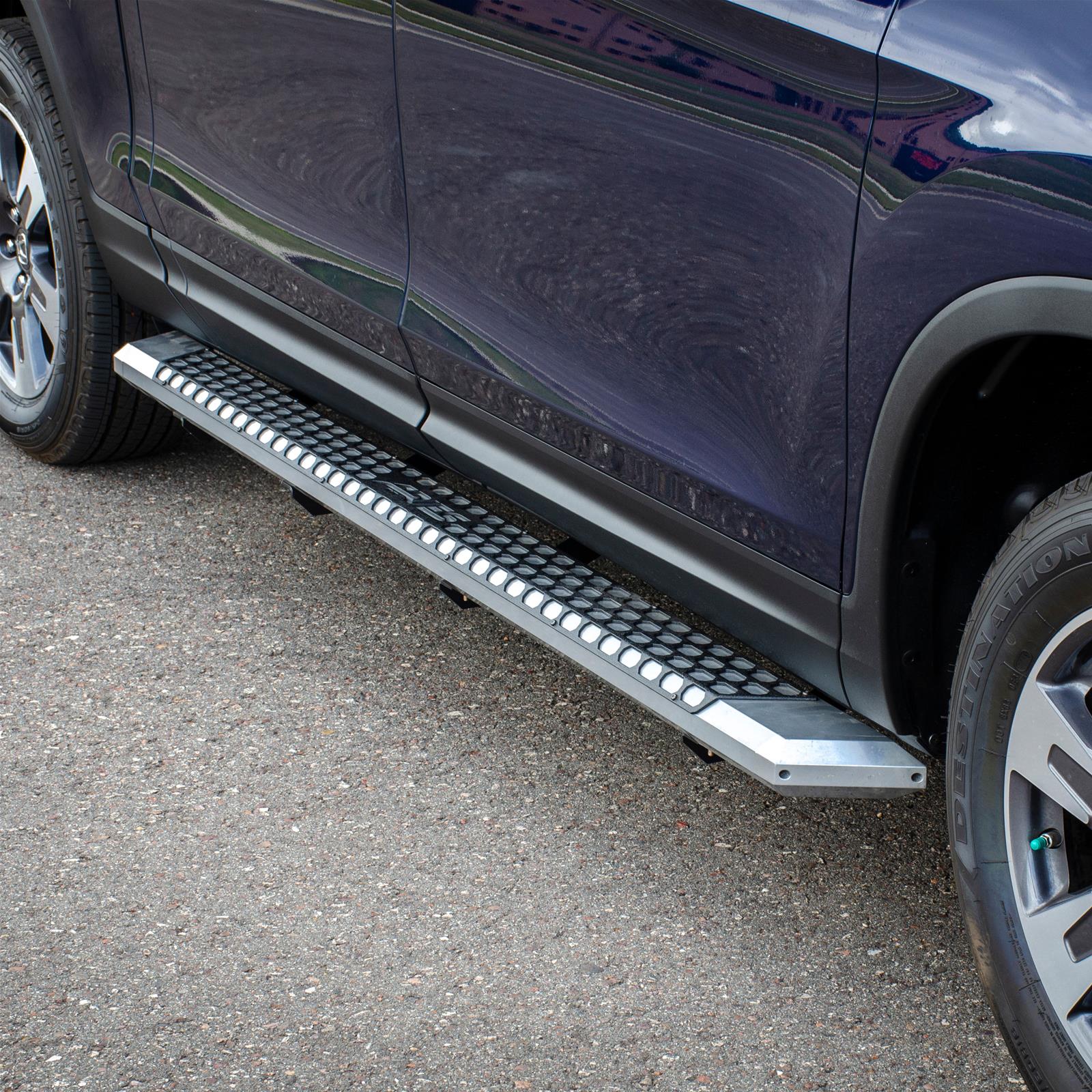 Aries Automotive AdvantEDGE 5.5 in. Side Bars for 2017-2018 RIDGELINE - 2555030 Step Bars, Diameter, Aluminum, Chrome Powdercoated, Pair