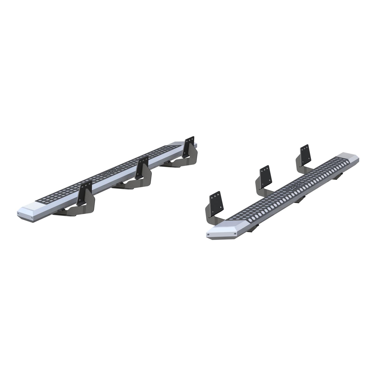 Aries Automotive AdvantEDGE 5.5 in. Side Bars for 2019-2020 1500 - 2555049 Step Bars, Diameter, Aluminum, Chrome Powdercoated, Ram, Pair thumbnail 3