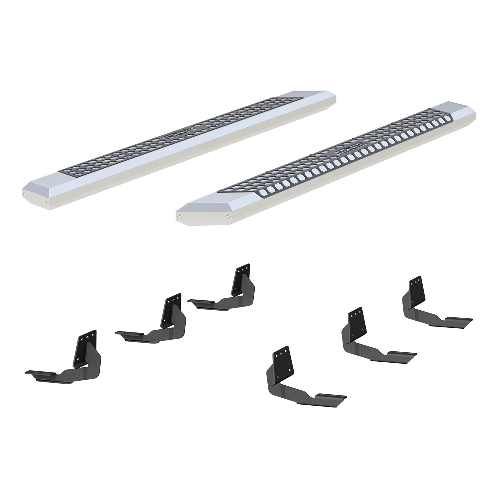 Aries Automotive AdvantEDGE 5.5 in. Side Bars for 2019-2024 1500 - 2555050 Step Bars, Aluminum, Chrome, Powdercoated, 5.500 Diameter, 75.00 Length, Ram, Pair thumbnail 2