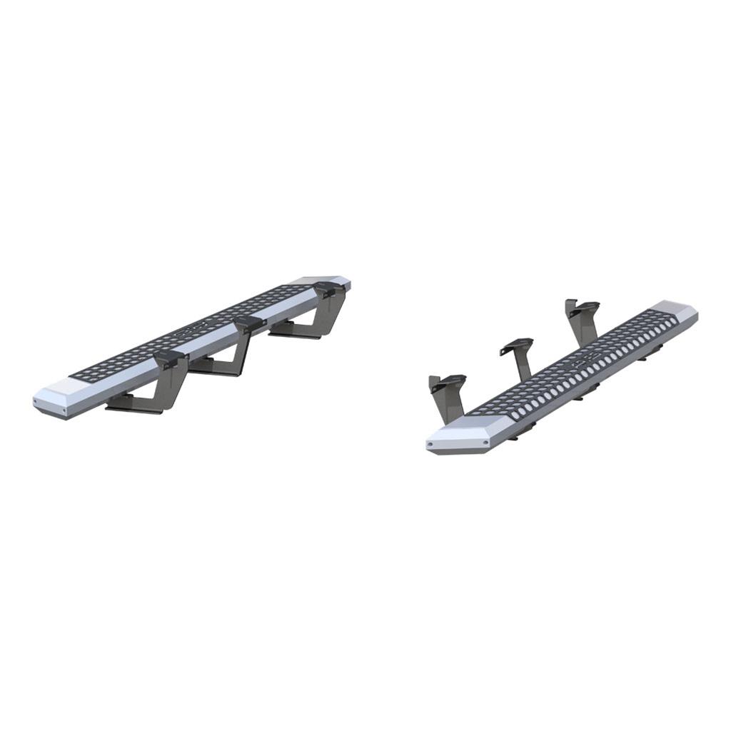Aries Automotive AdvantEDGE 5.5 in. Side Bars for 2011-2024 DURANGO - 2555053 Step Bars, Aluminum, Chrome, Powdercoated, 5.500 Diameter, 75.00 Length, Dodge, Pair thumbnail 9