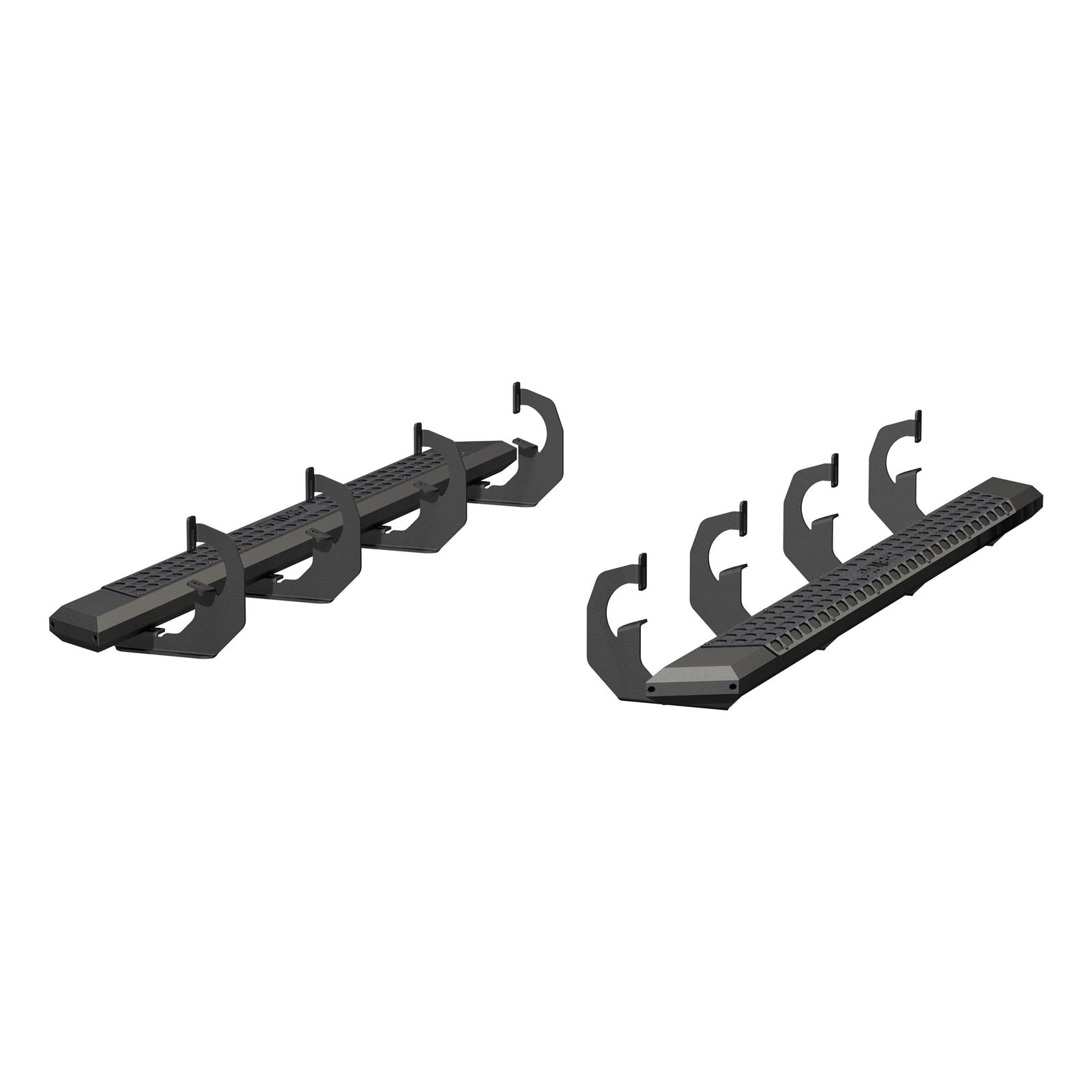 Aries Automotive AdvantEDGE 5.5 in. Side Bars 2556002 Step Bars, Diameter, Aluminum, Chrome Powdercoated, Pair thumbnail 6