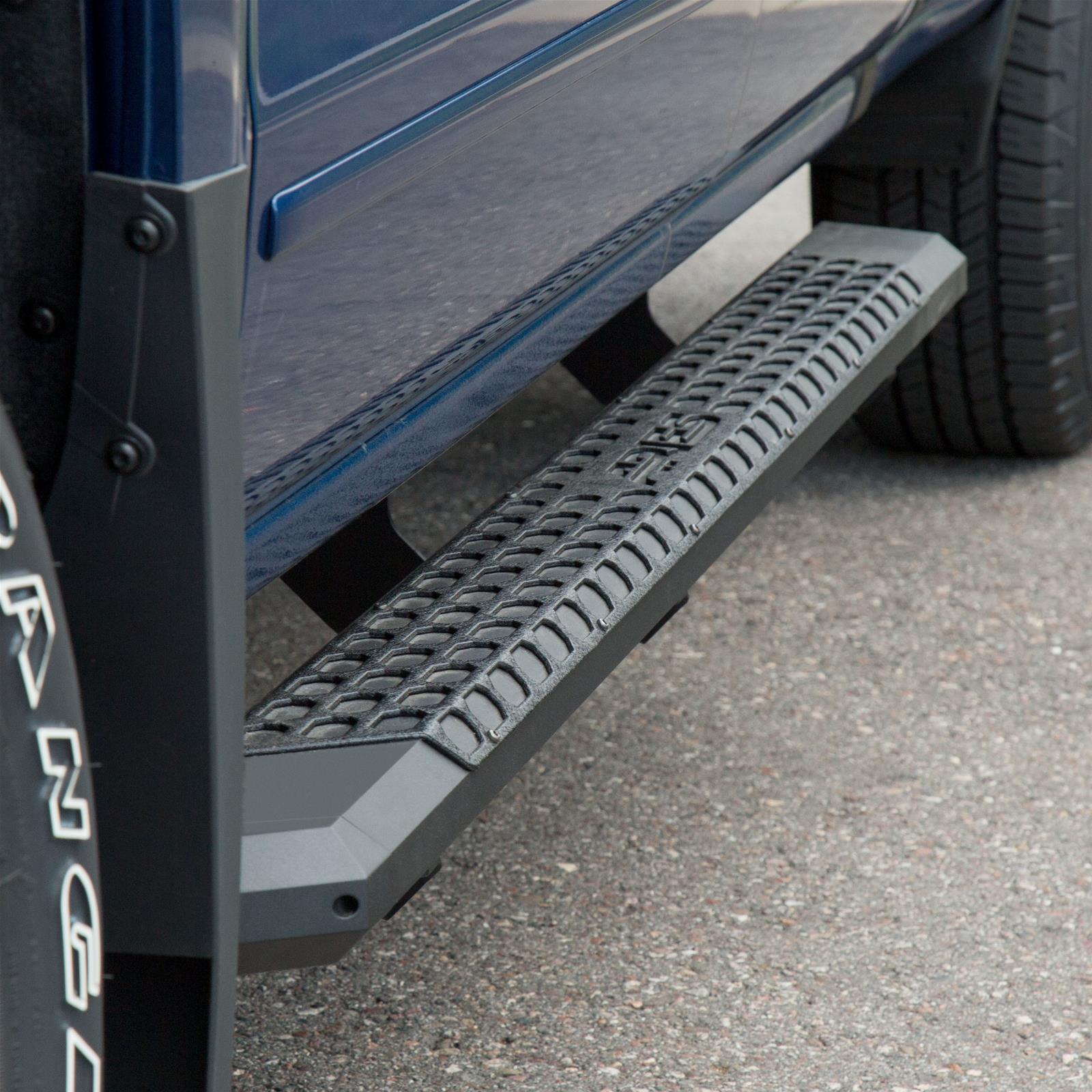 Aries Automotive AdvantEDGE 5.5 in. Side Bars 2556002 Step Bars, Diameter, Aluminum, Chrome Powdercoated, Pair thumbnail 2