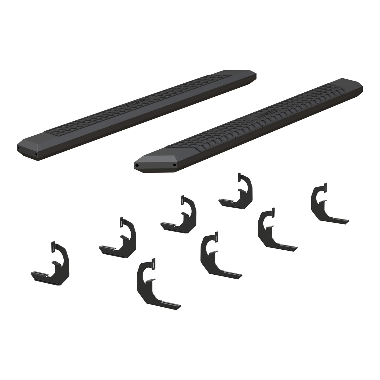 Aries Automotive AdvantEDGE 5.5 in. Side Bars 2556002 Step Bars, Diameter, Aluminum, Chrome Powdercoated, Pair thumbnail 5