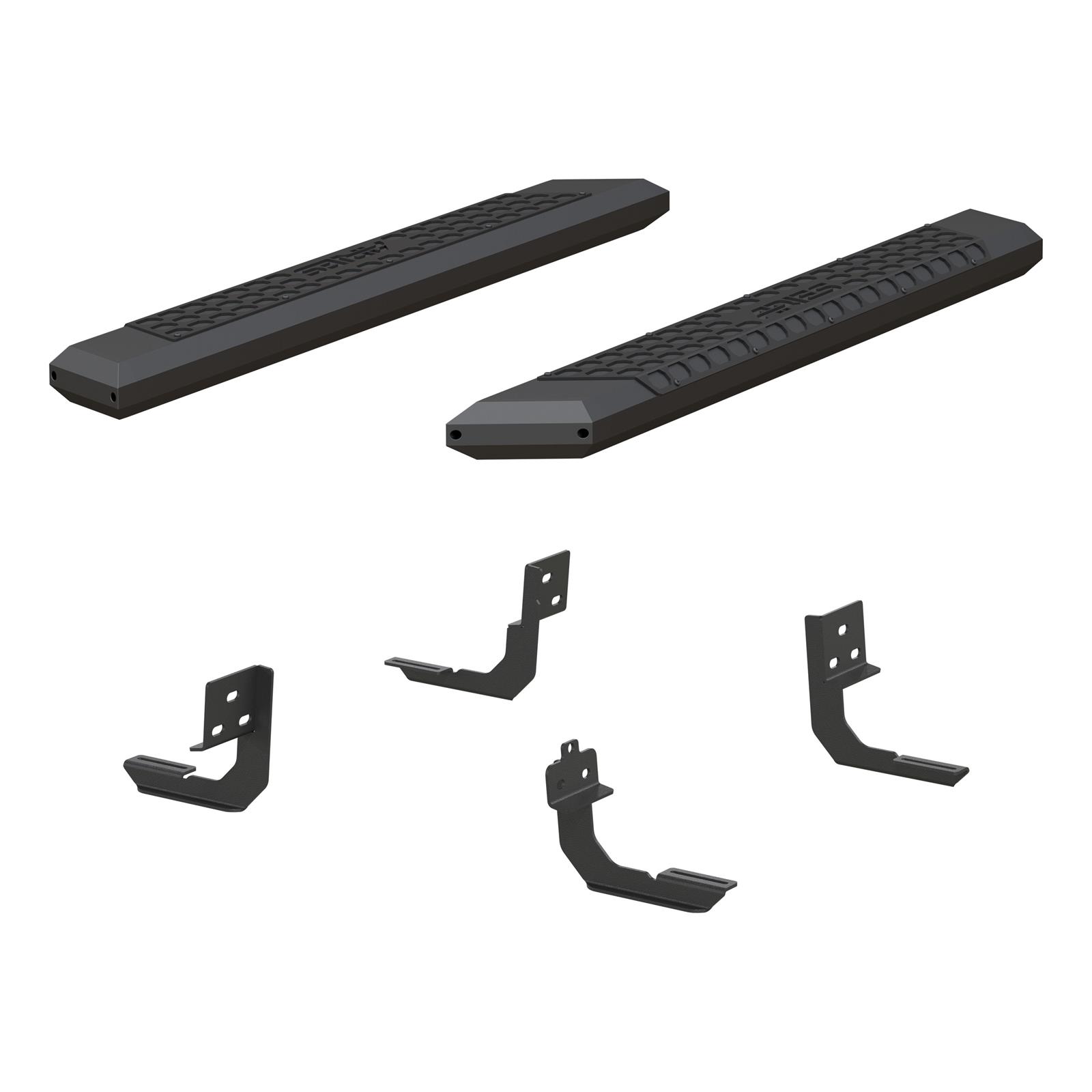 Aries Automotive AdvantEDGE 5.5 in. Side Bars 2556004 Step Bars, Diameter, Aluminum, Chrome Powdercoated, Pair thumbnail 3