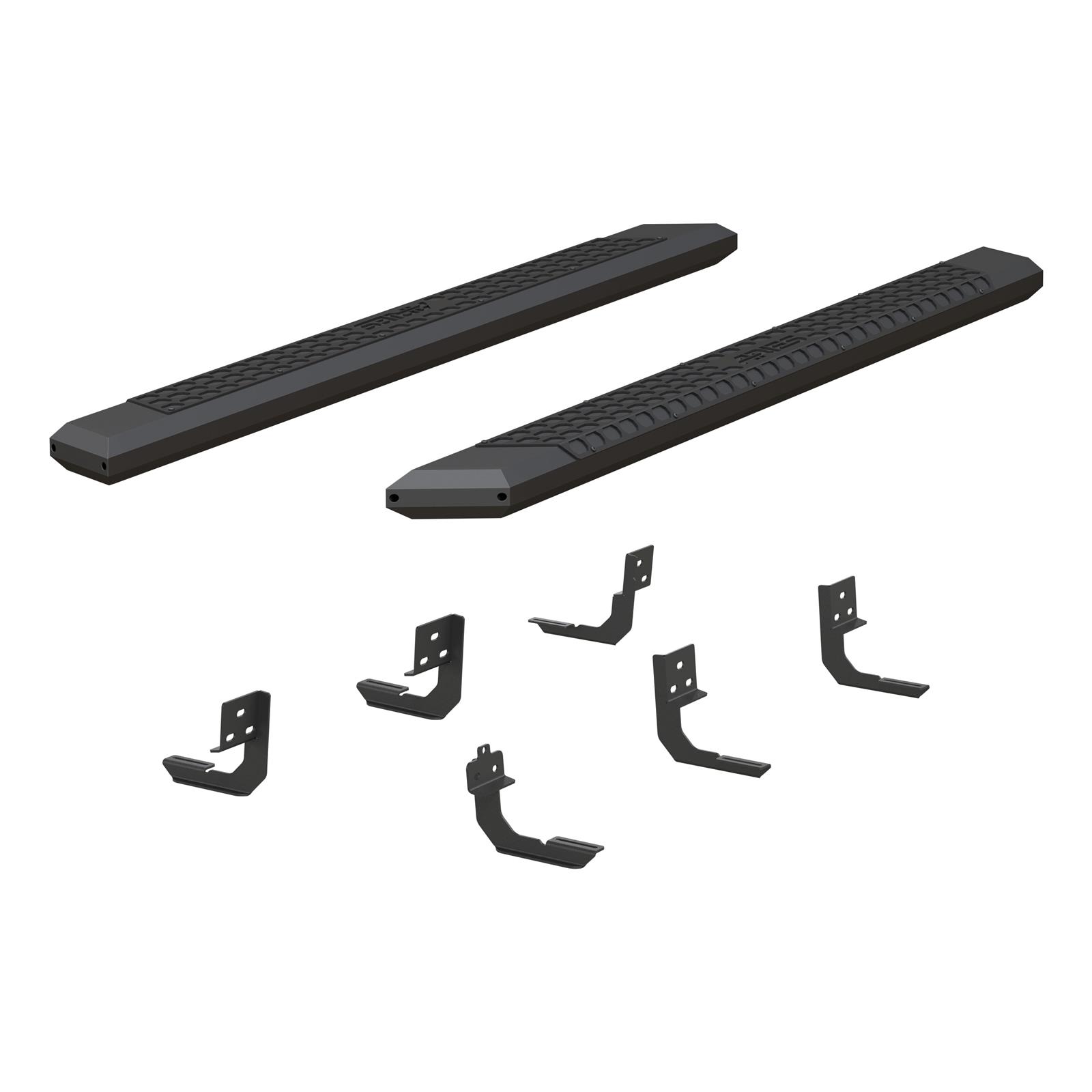 Aries Automotive AdvantEDGE 5.5 in. Side Bars for 2011-2018 1500, 2019-2024 1500 CLASSIC, 2009-2010 RAM - 2556005 Step Bars, Diameter, Aluminum, Chrome Powdercoated, Pair thumbnail 5